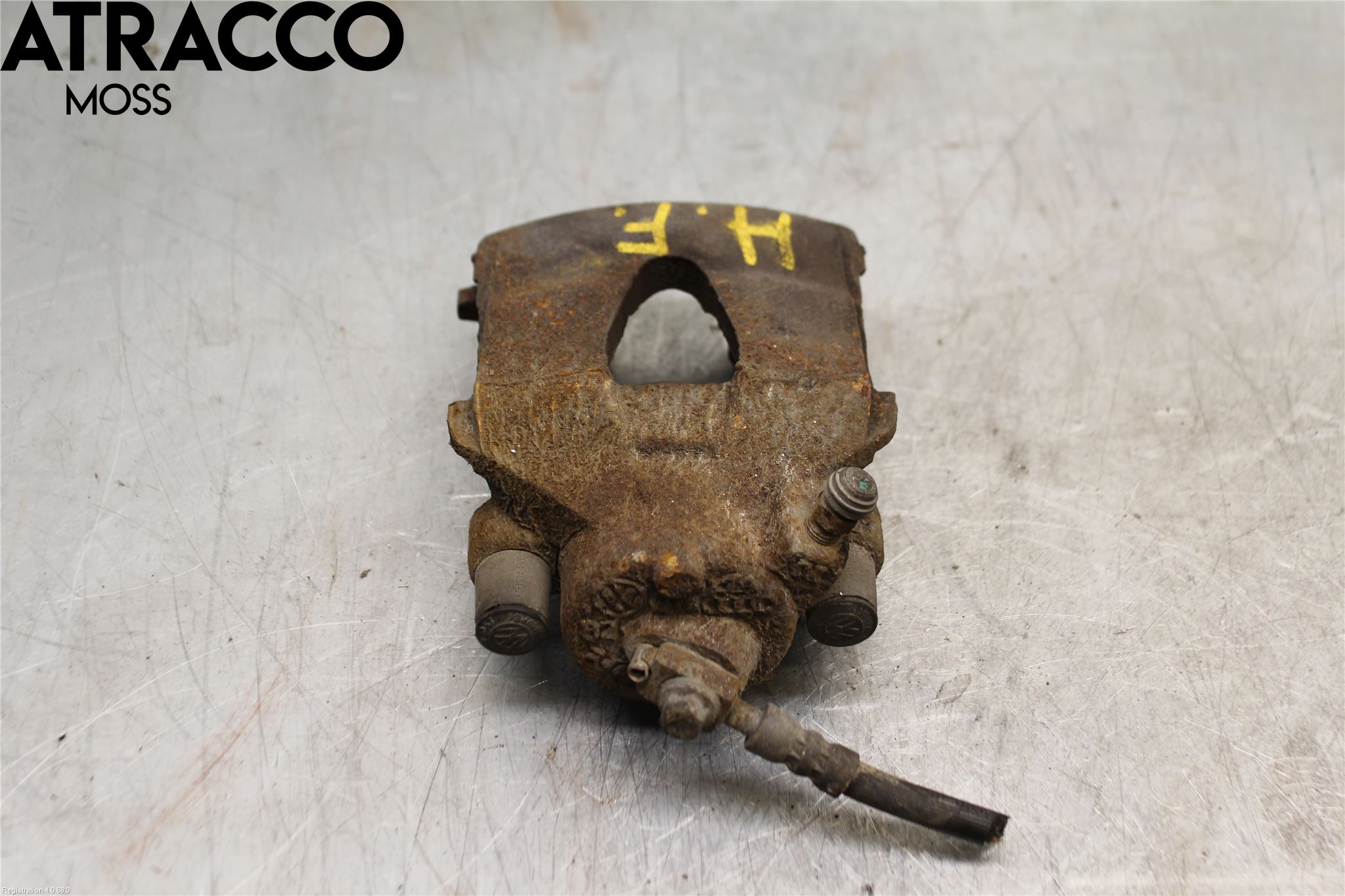 Volkswagen VW POLO 10-17 Bremsecaliper Foran Høyre