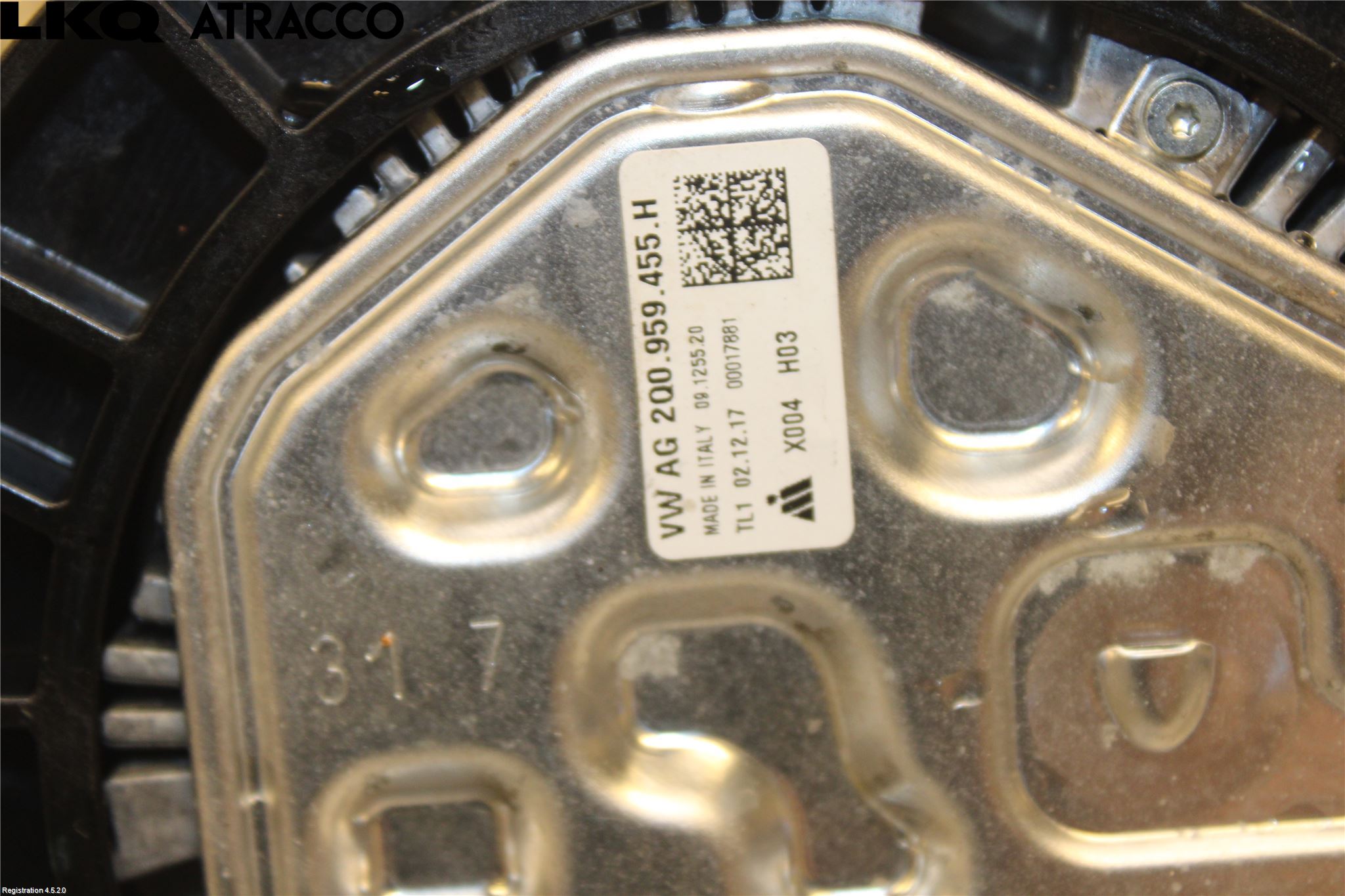 Volkswagen VW POLO VI 18->> Kjølevifte Elektrisk