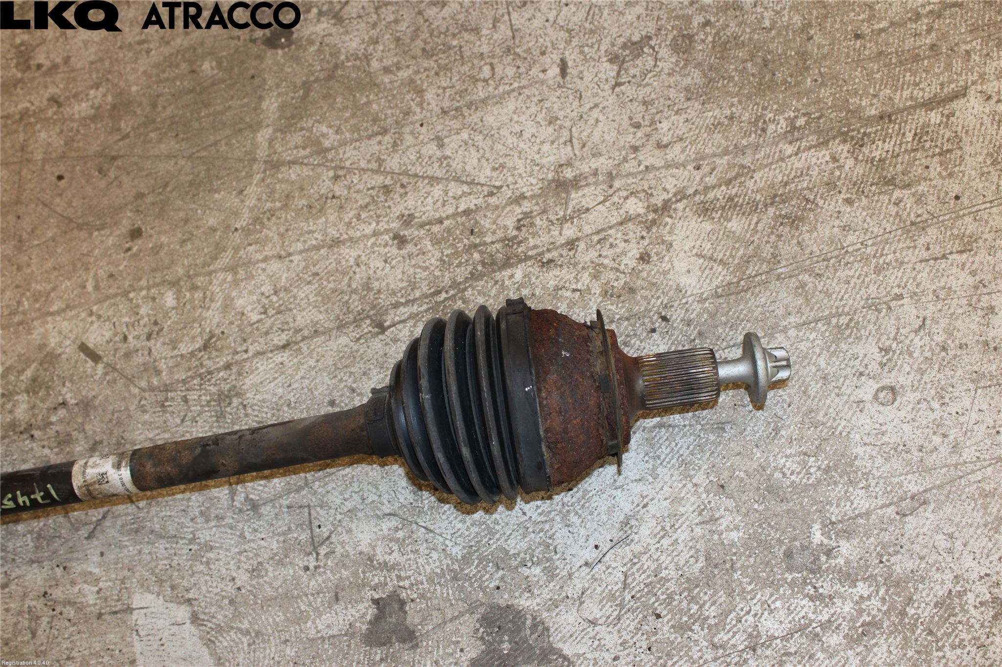 Mercedes-Benz MB B-KLASS (W246/W242) 12-19 Drivaksel Foran Kompl Venstre