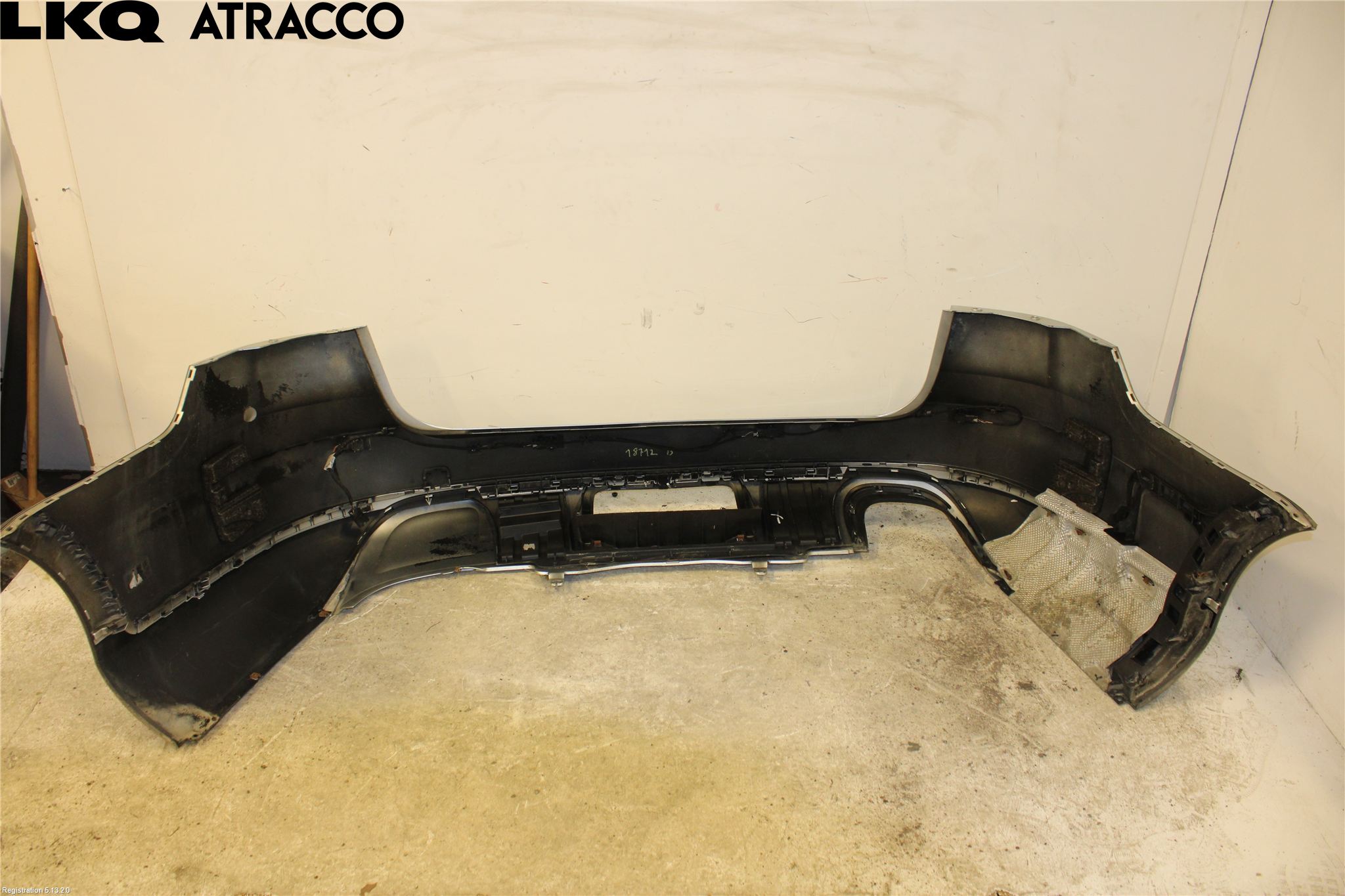 Volkswagen VW CRAFTER 06-16 Støtfanger Bak