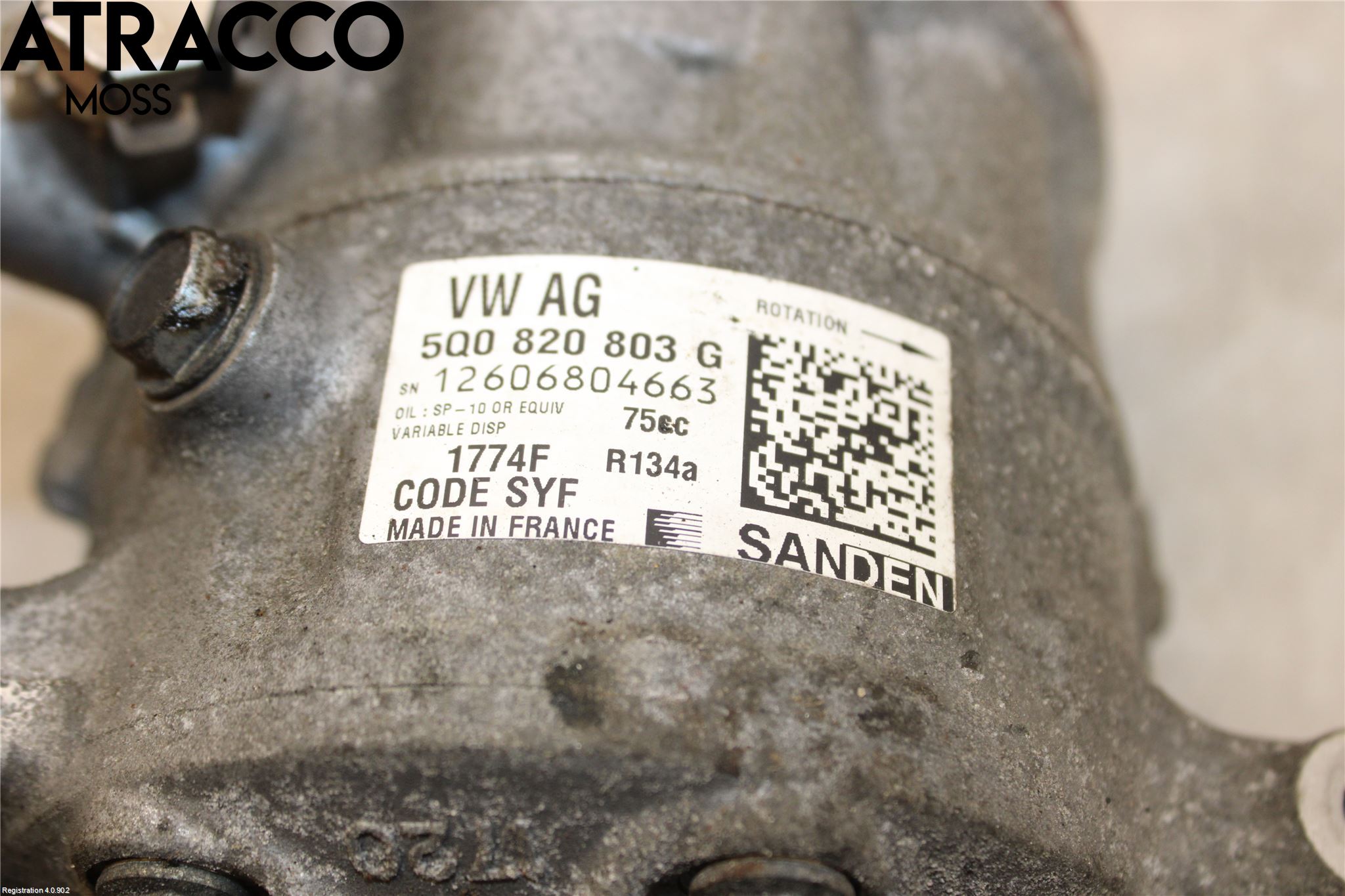 Skoda FABIA 15-21 Varme Ac Kompressor