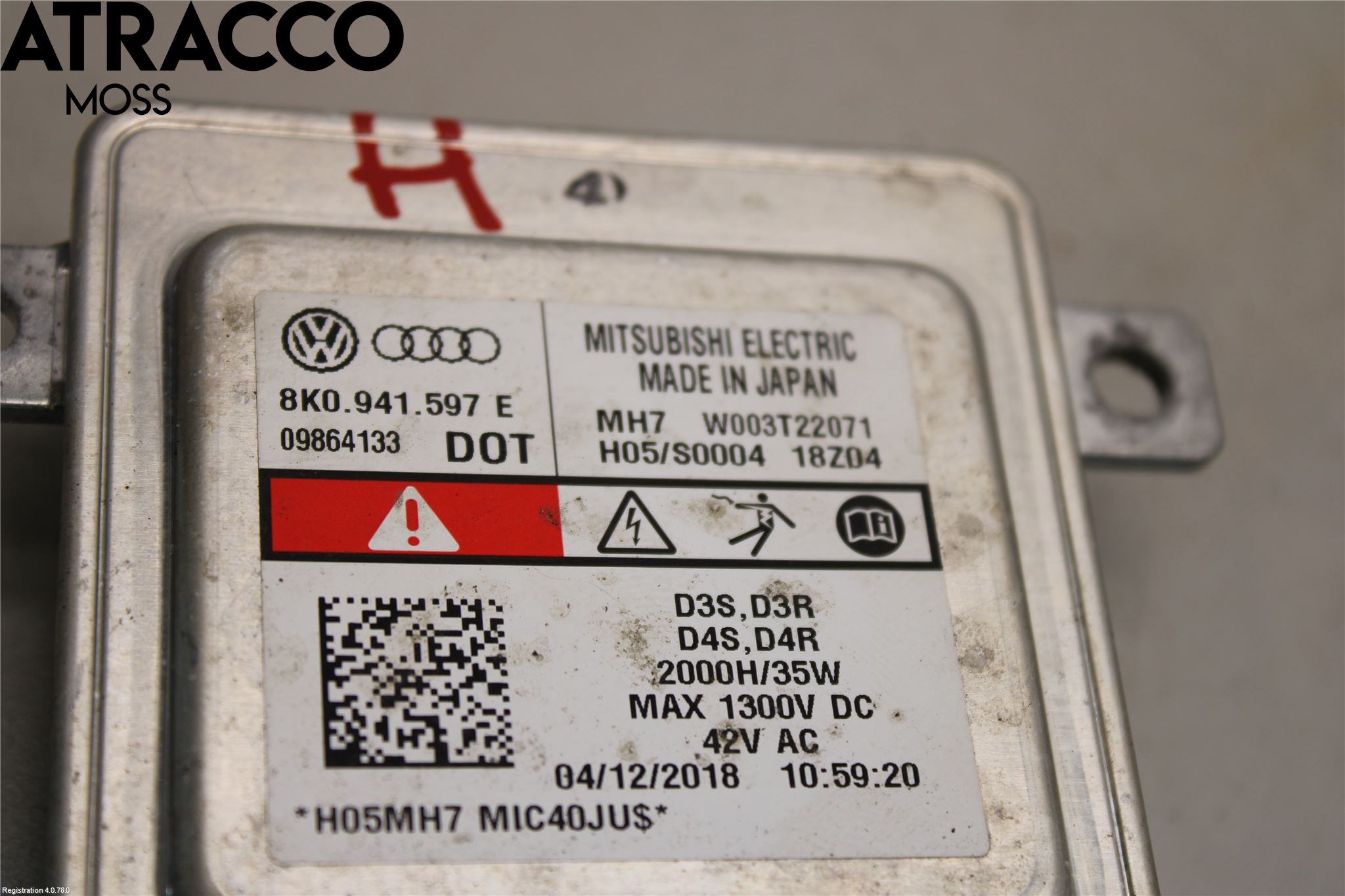 Audi A3/S3 05-13 Styreenhet Xenon