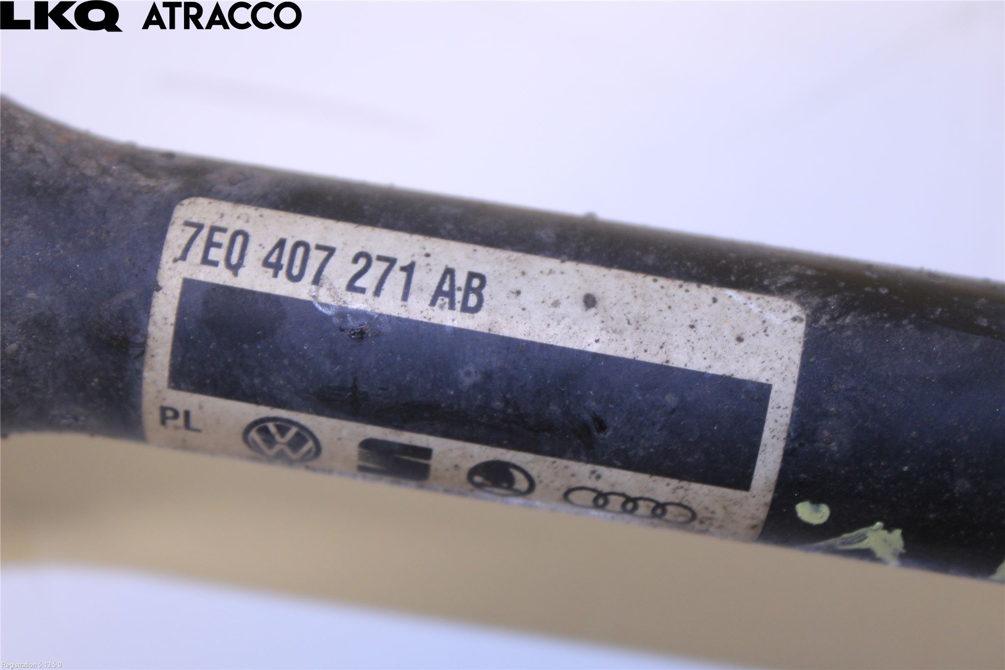Volkswagen VW TRANSP/CARAVELLE (T6) 16-22 Drivaksel Foran Kompl Venstre