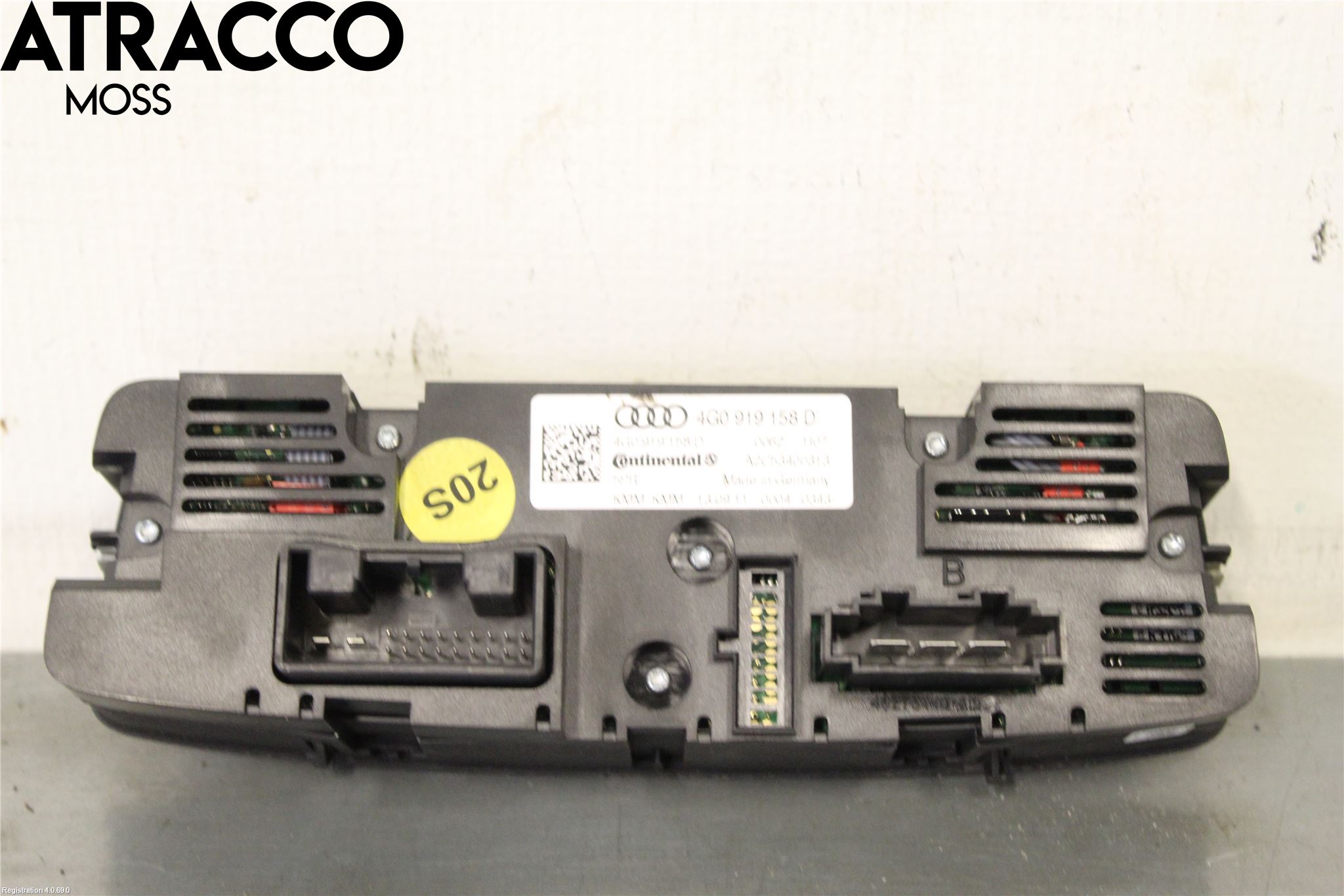 Audi A6/S6 4G 11-18 Varme Ac Betjening-Display