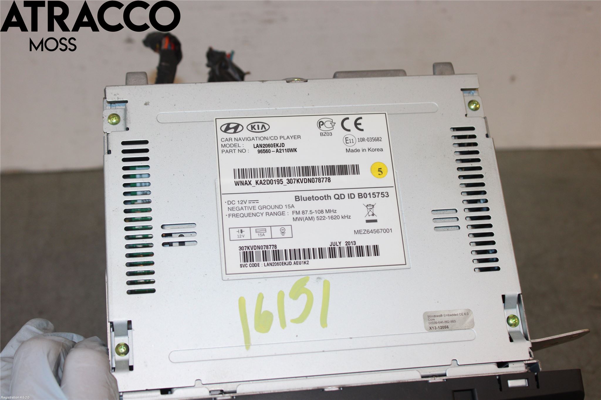 Kia CEED 12-18 Stereo Radio