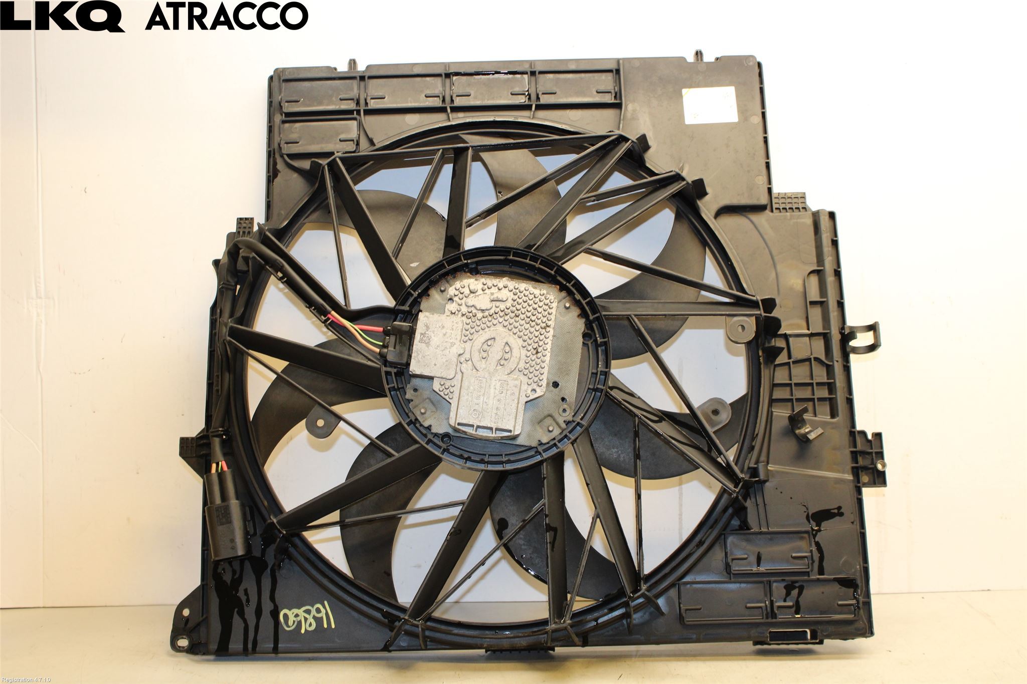 BMW X3 F25 10-17 Kjølevifte Elektrisk