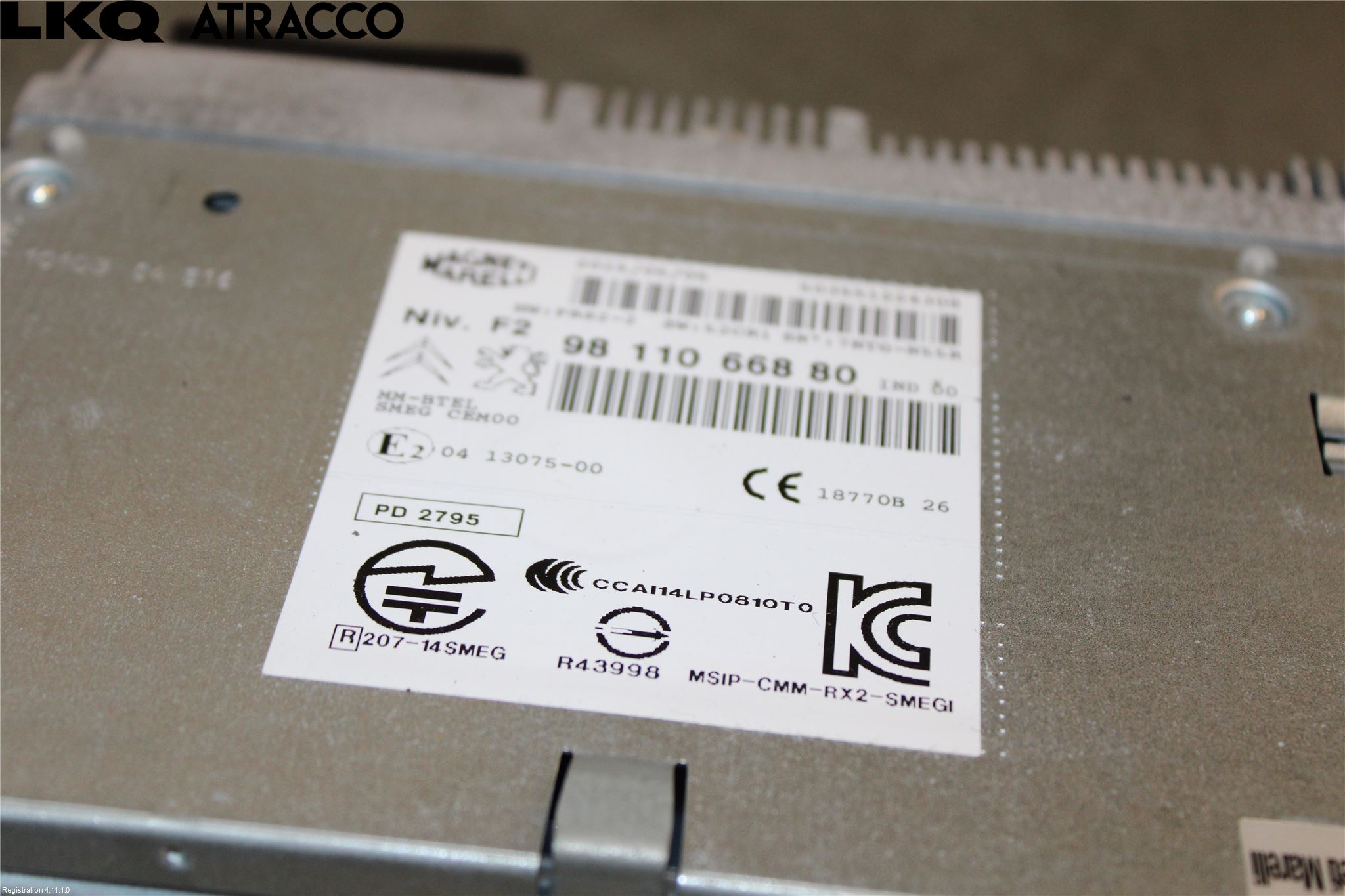 Peugeot 2008 13-20 Stereo Radio