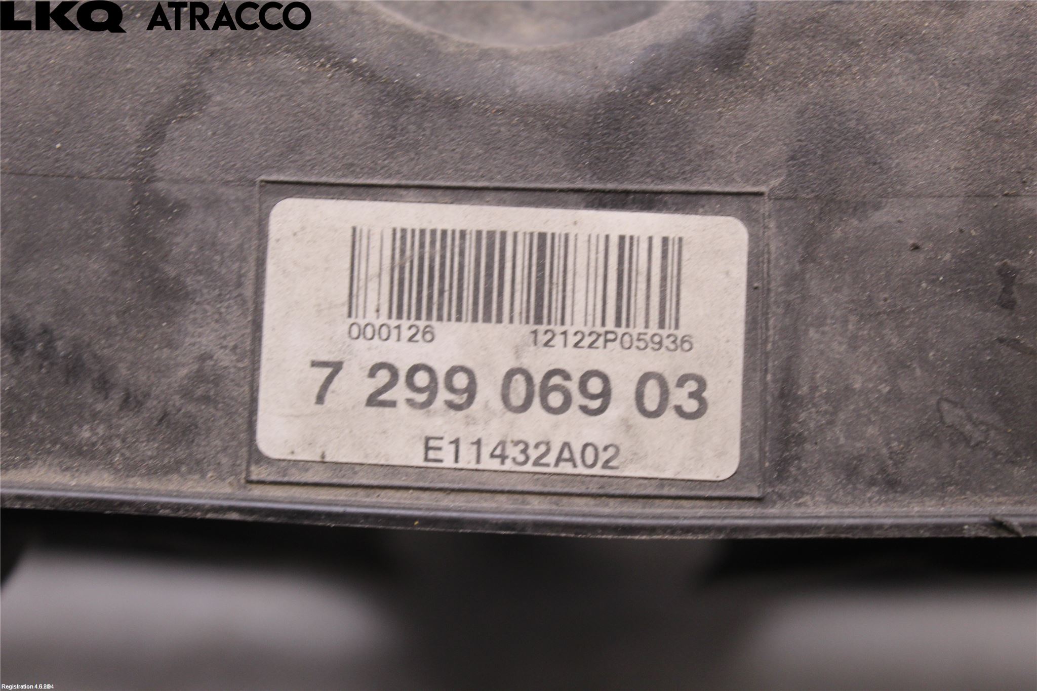 BMW 7 F01/02/03/04 09-15 Luftstyring Front