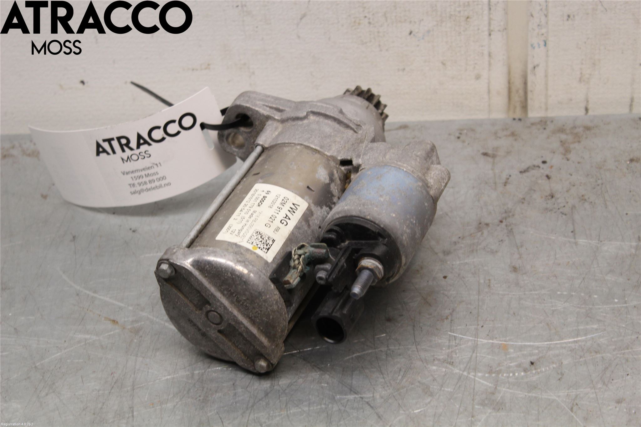 Volkswagen VW UP! / E-UP! Startmotor