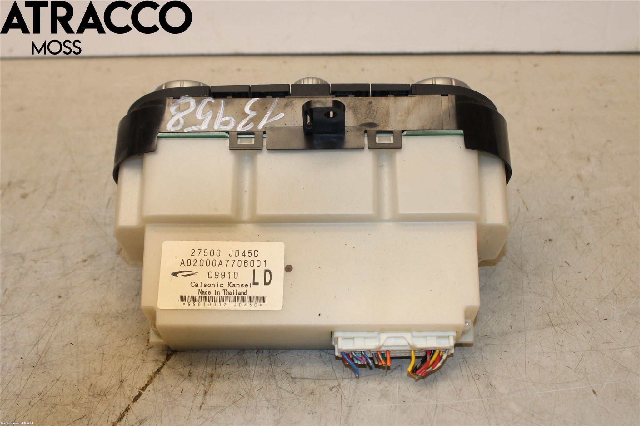 Nissan QASHQAI+2  08-10 Varme Ac Betjening-Display