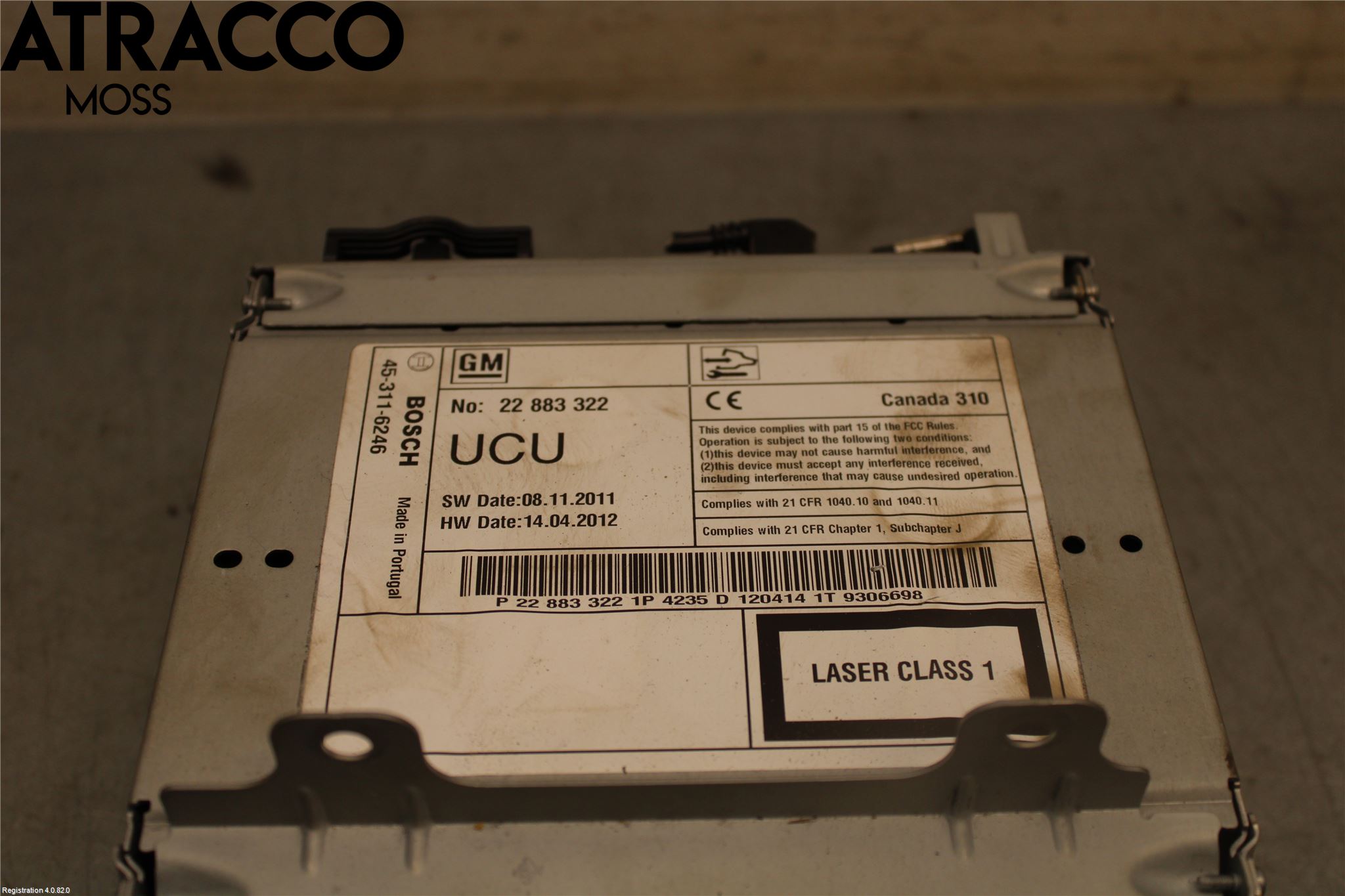 Opel INSIGNIA 09-16 Stereo Radio Med Cd