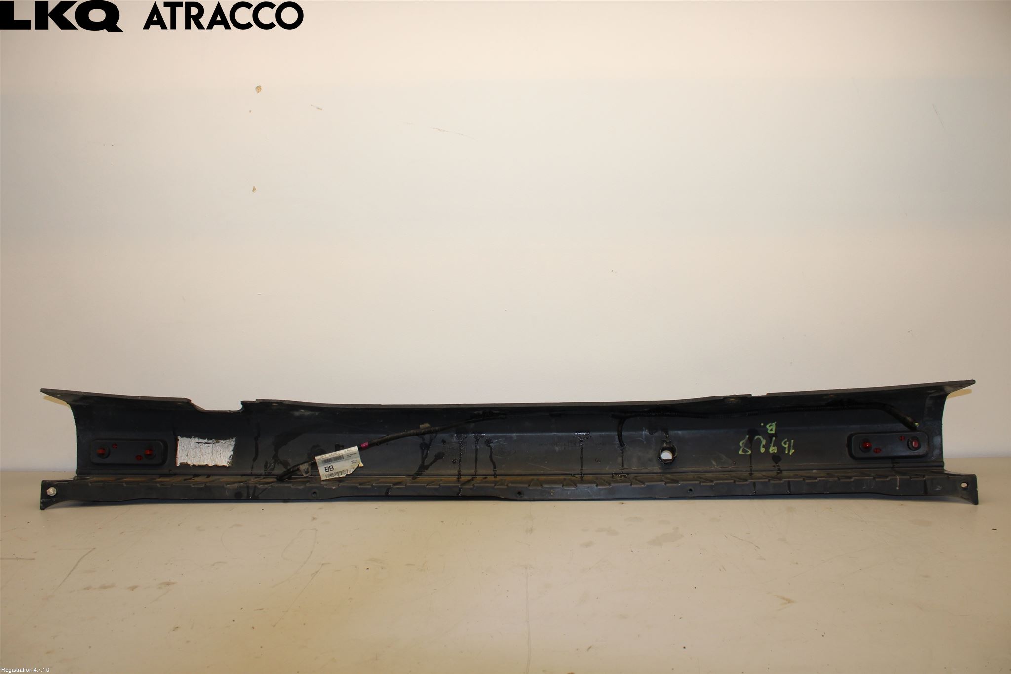 Ford TRANSIT SKÅP/BUSS 14-22 Støtfanger Bak Overtrekk