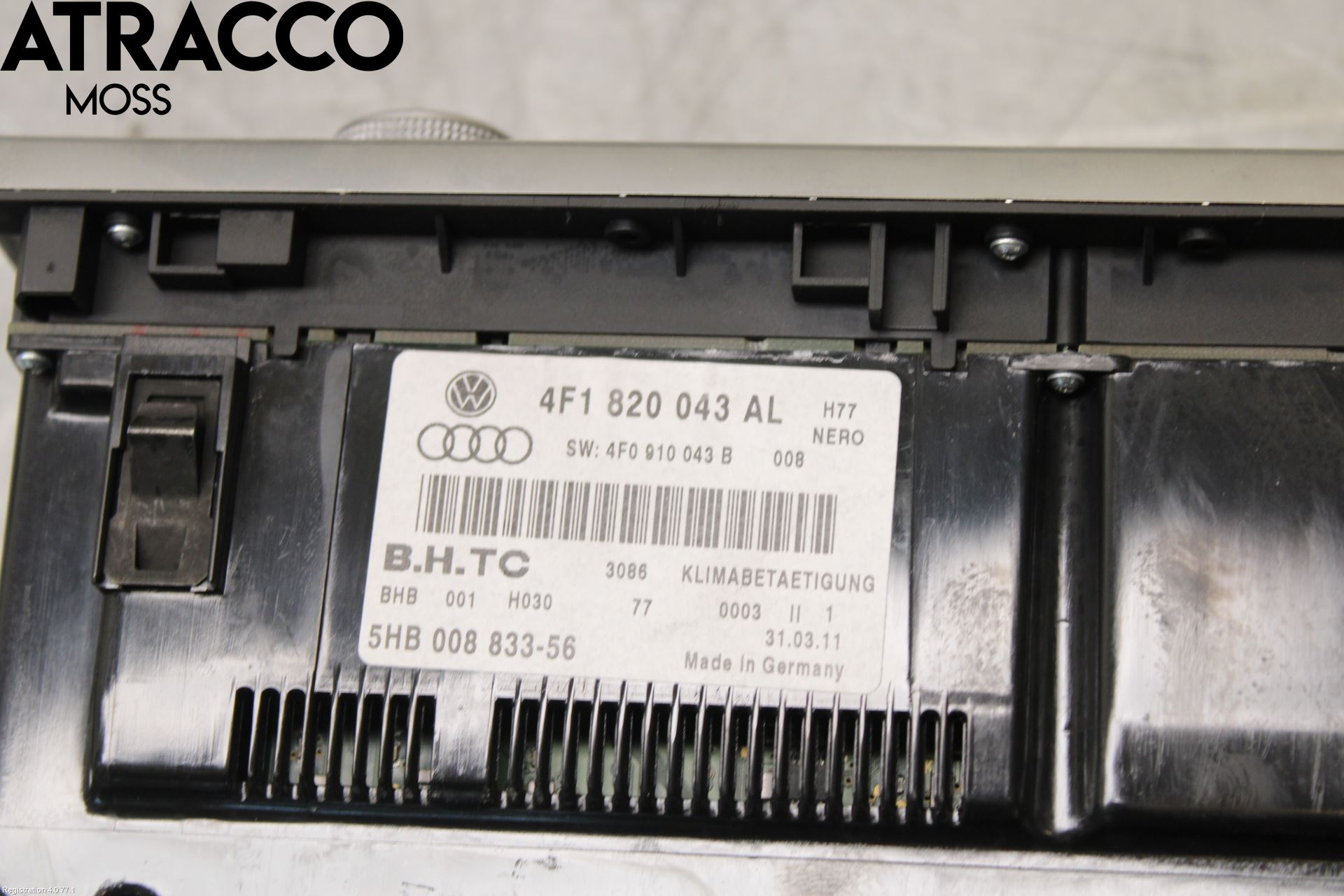 Audi A6/S6     05-11 Varme Ac Betjening-Display