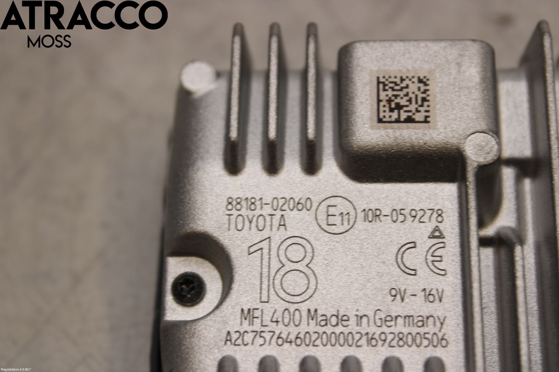 Toyota AURIS 13-19 Sensor Kollisjonsbeskyttelse