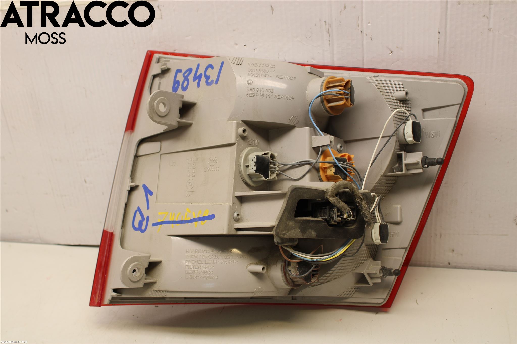 Skoda OCTAVIA (5E) 13-20 Baklykt Venstre