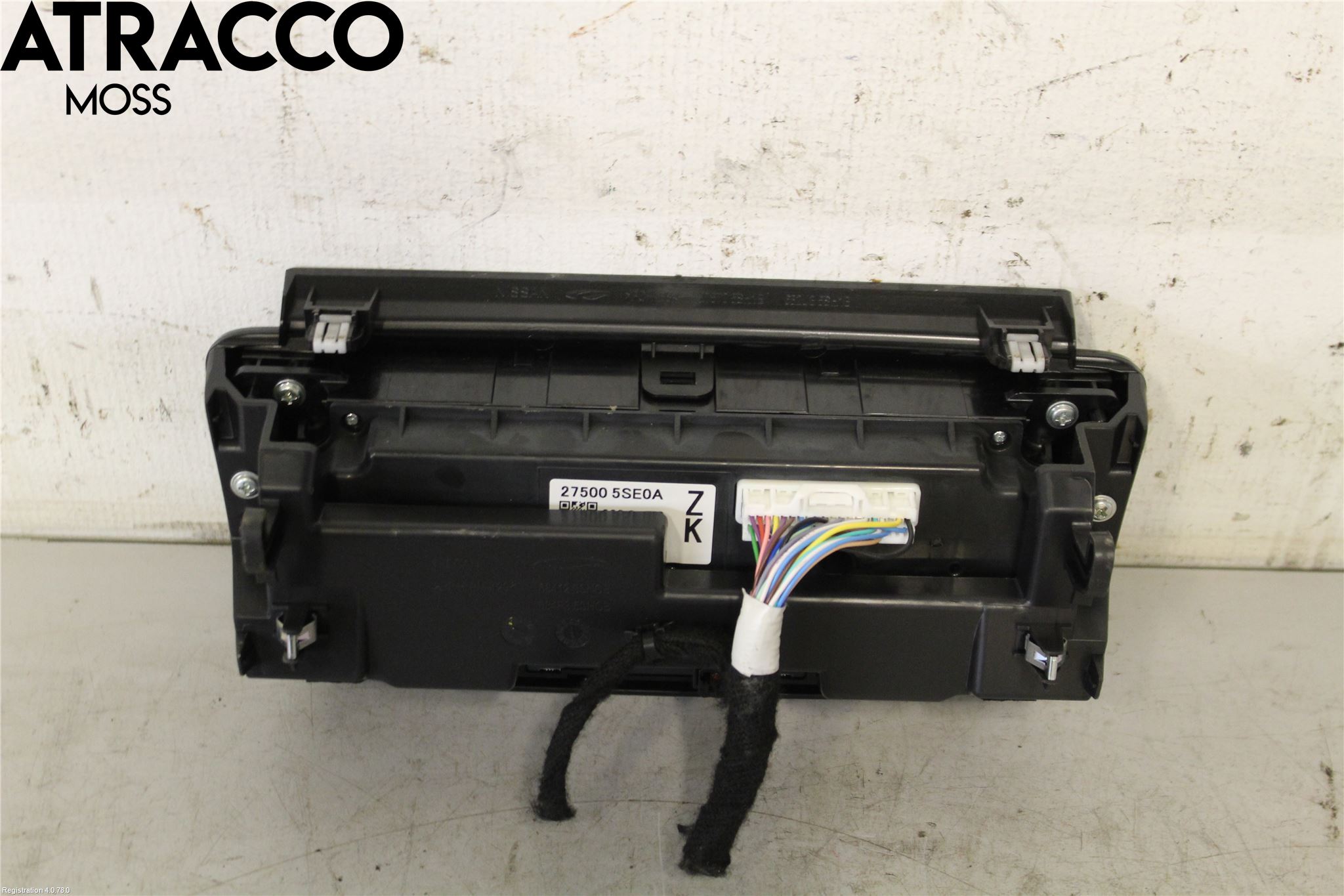 Nissan LEAF 18- Varme Ac Betjening-Display