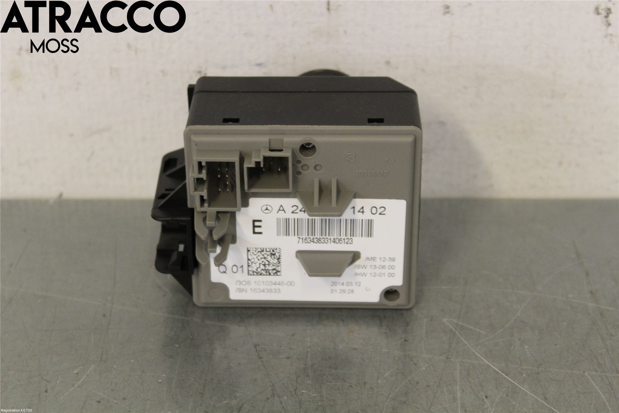 Mercedes-Benz MB A-KLASS (W176) 13-18 Tenningslås - Rattlås