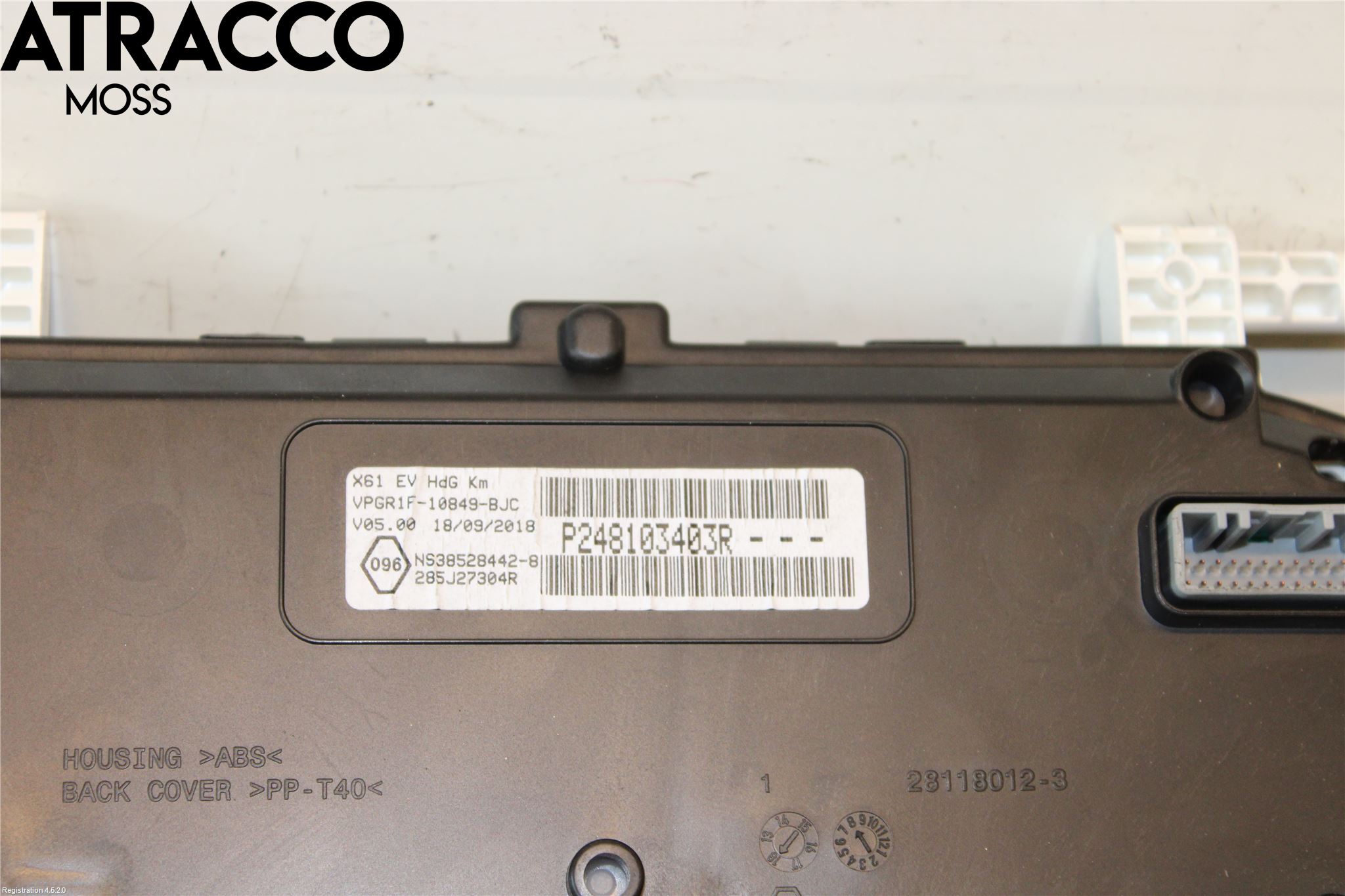 Renault KANGOO II 15-21 Instr Kombinert