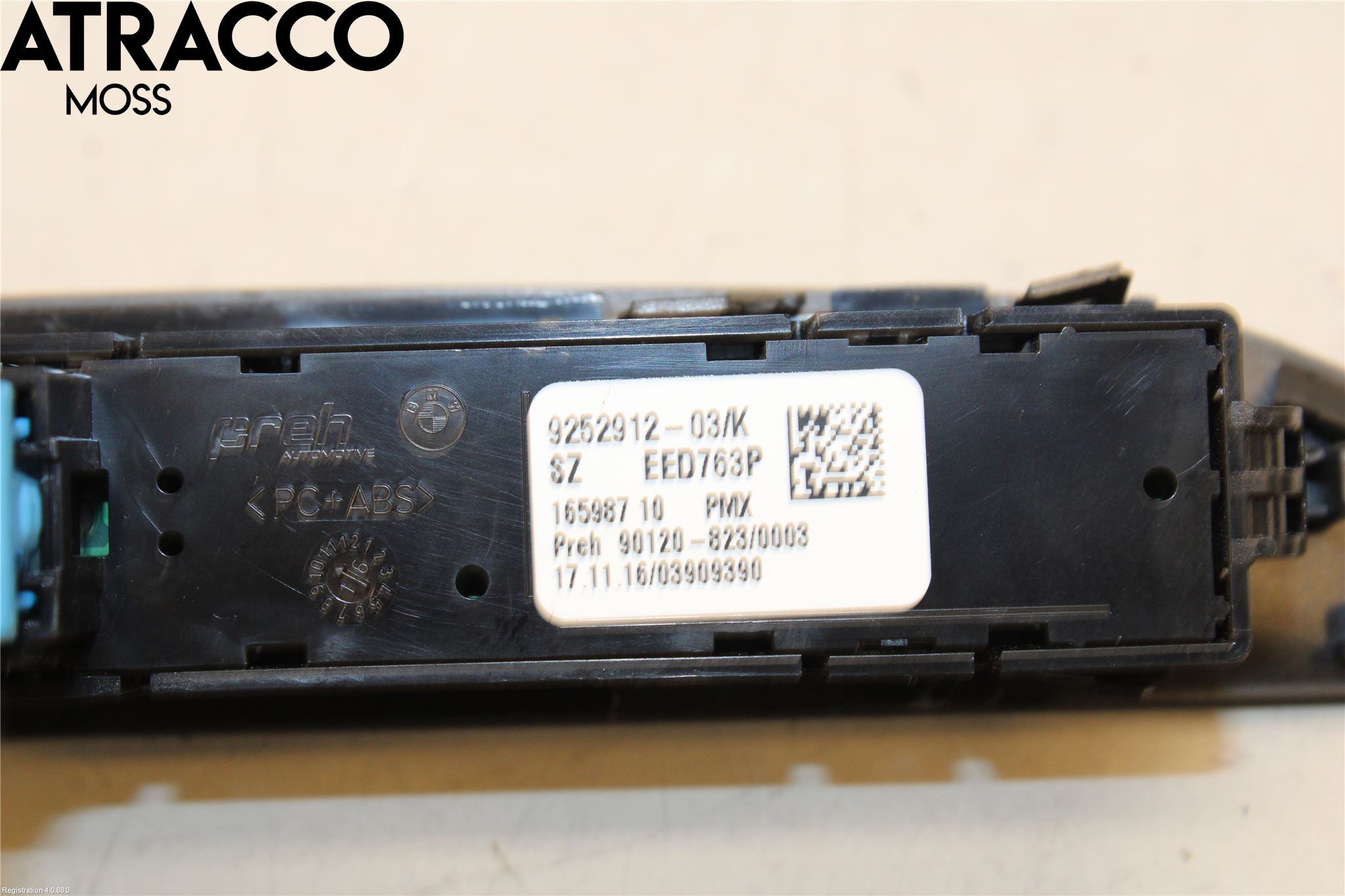 BMW 3 F30/F31/F80 12-19 Varmeapparat Viftemotstand