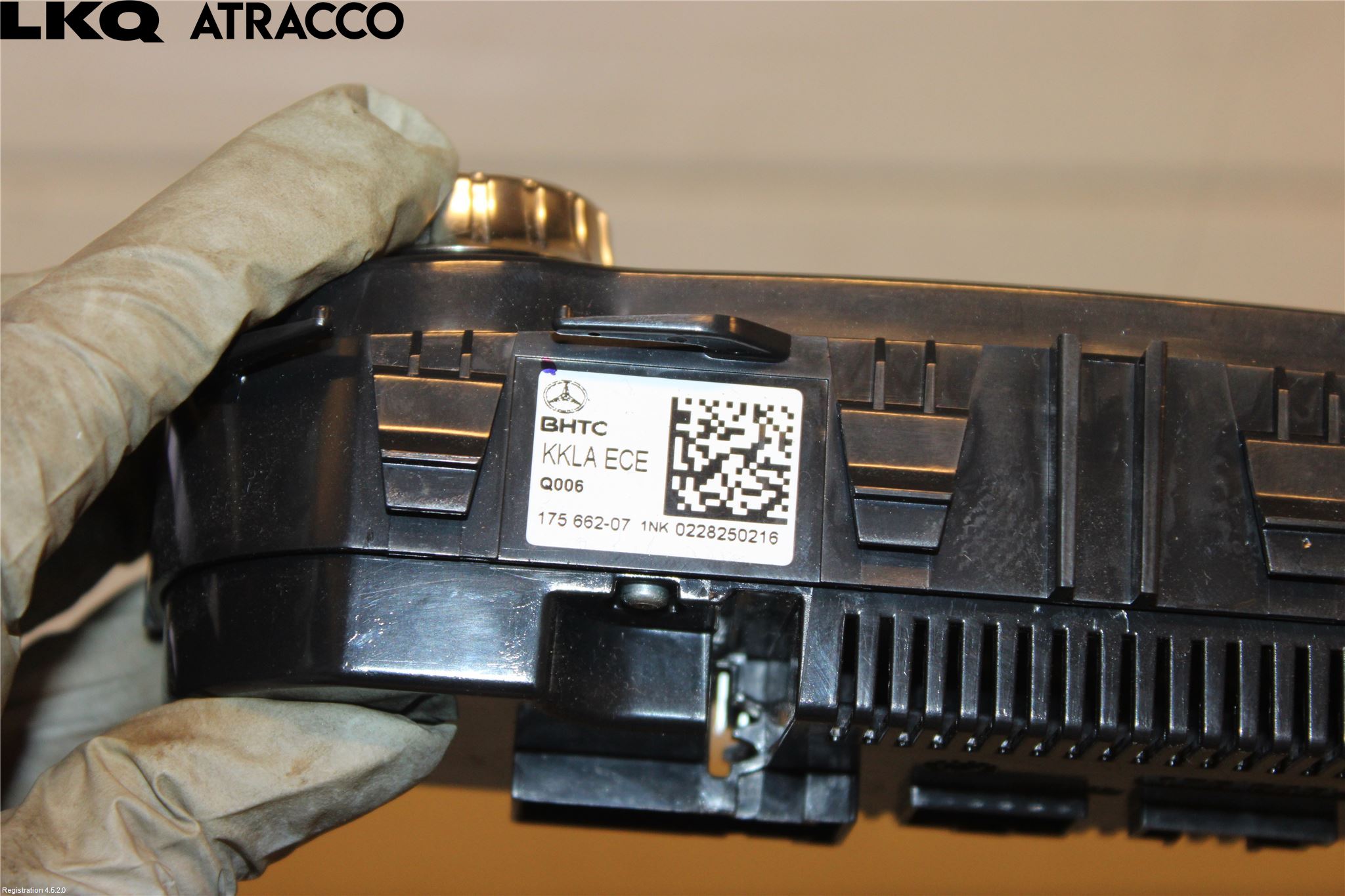 Mercedes-Benz MB B-KLASS (W246/W242) 12-19 Varme Ac Betjening-Display