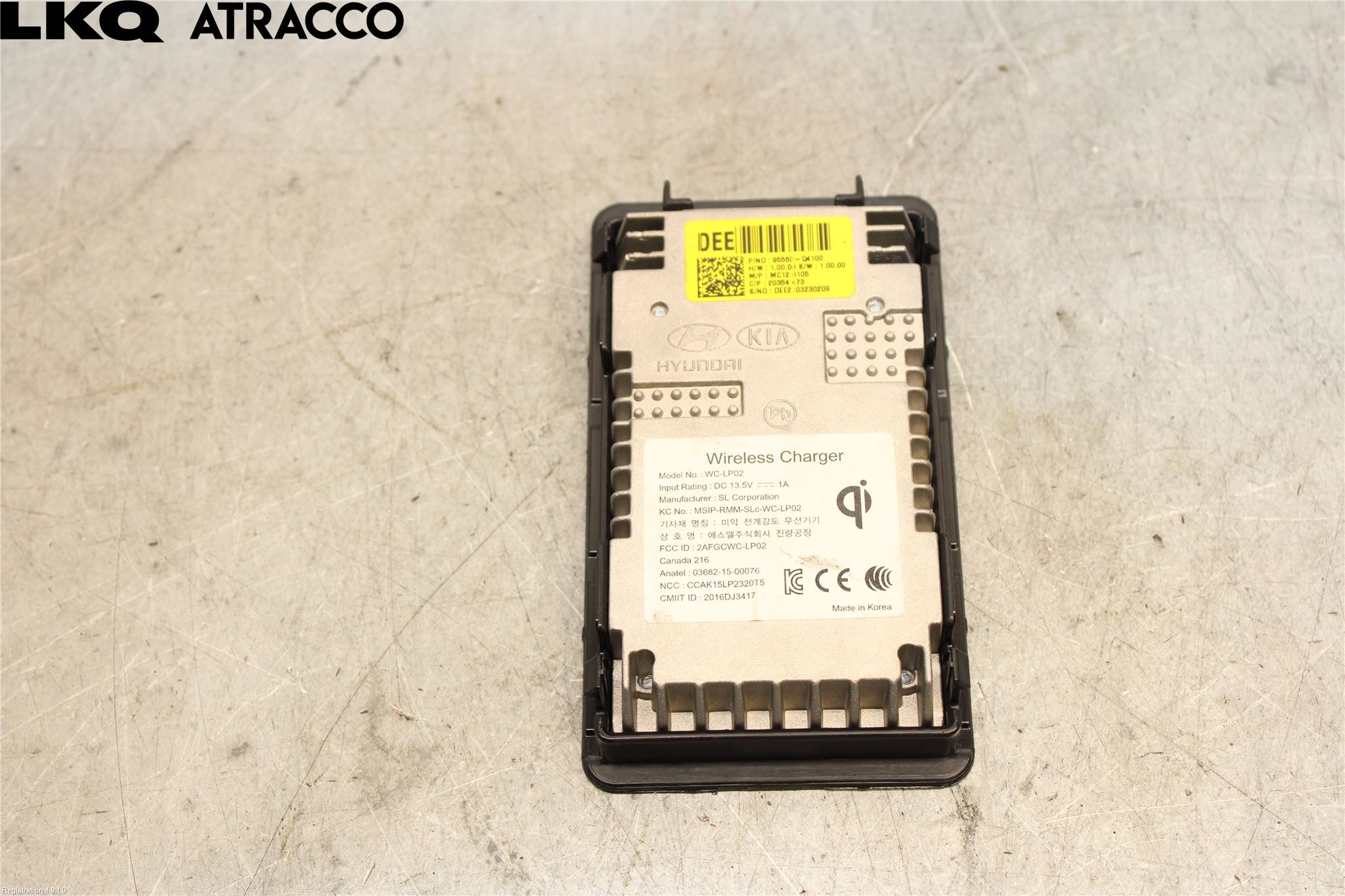 Kia NIRO (DE) 17-22 Styreenhet Øvrig