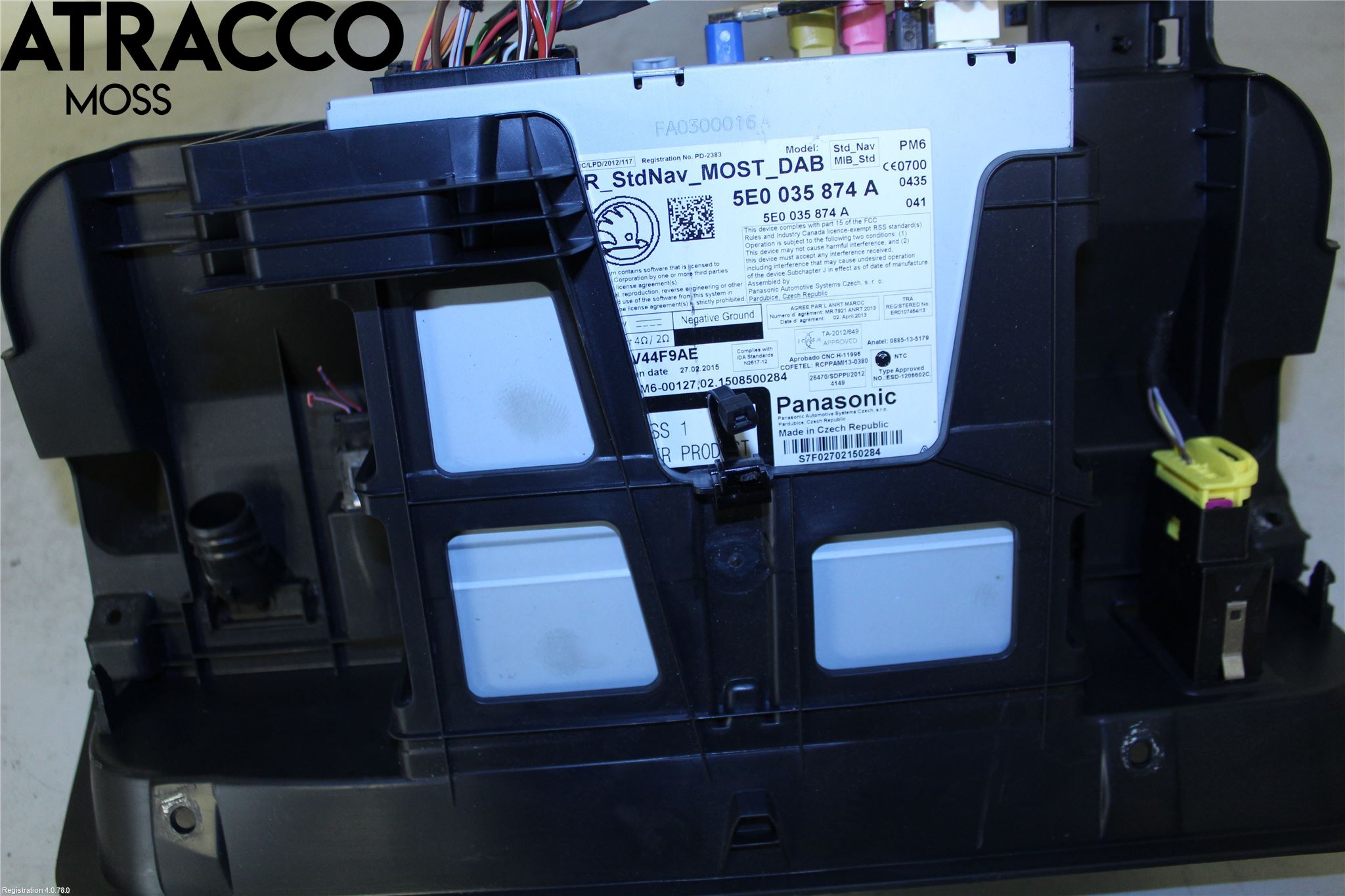 Skoda OCTAVIA (5E) 13-20 Stereo Antenne Radio-Tv