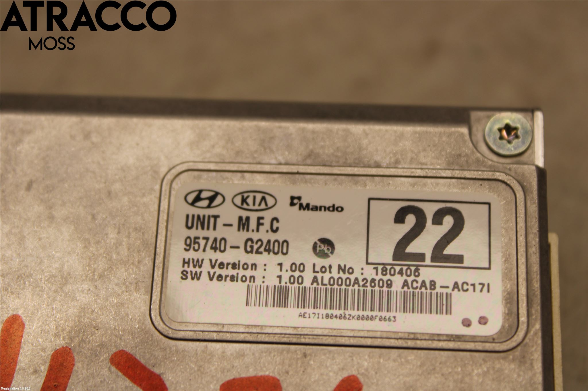 Hyundai IONIQ AE 17-22 Sensor Kollisjonsbeskyttelse