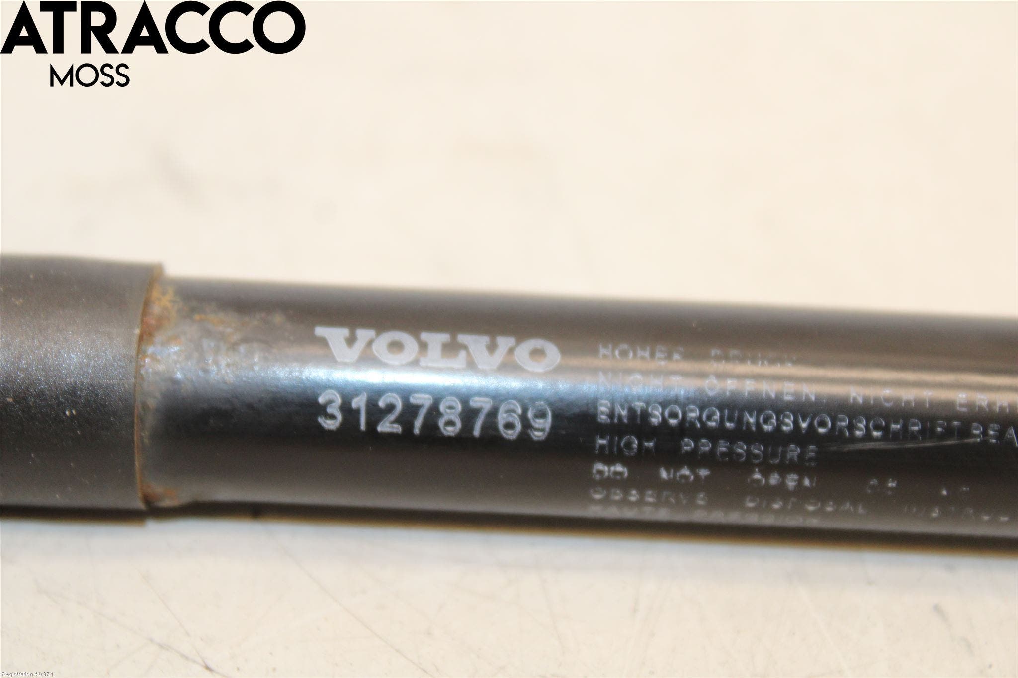 Volvo S60 11-13 Panser Demper-Gassfjær