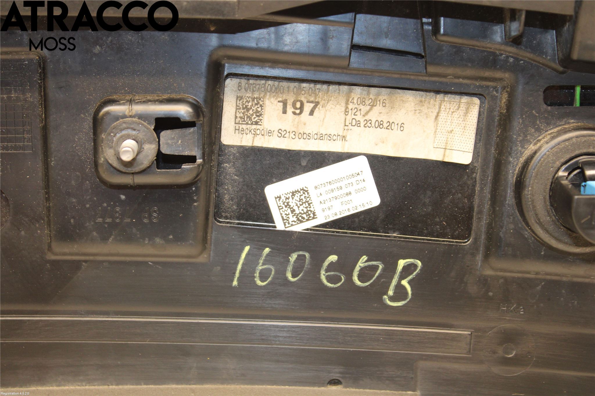 Mercedes-Benz MB E-KLASS (W213) 16-23 Spoiler Bakluke