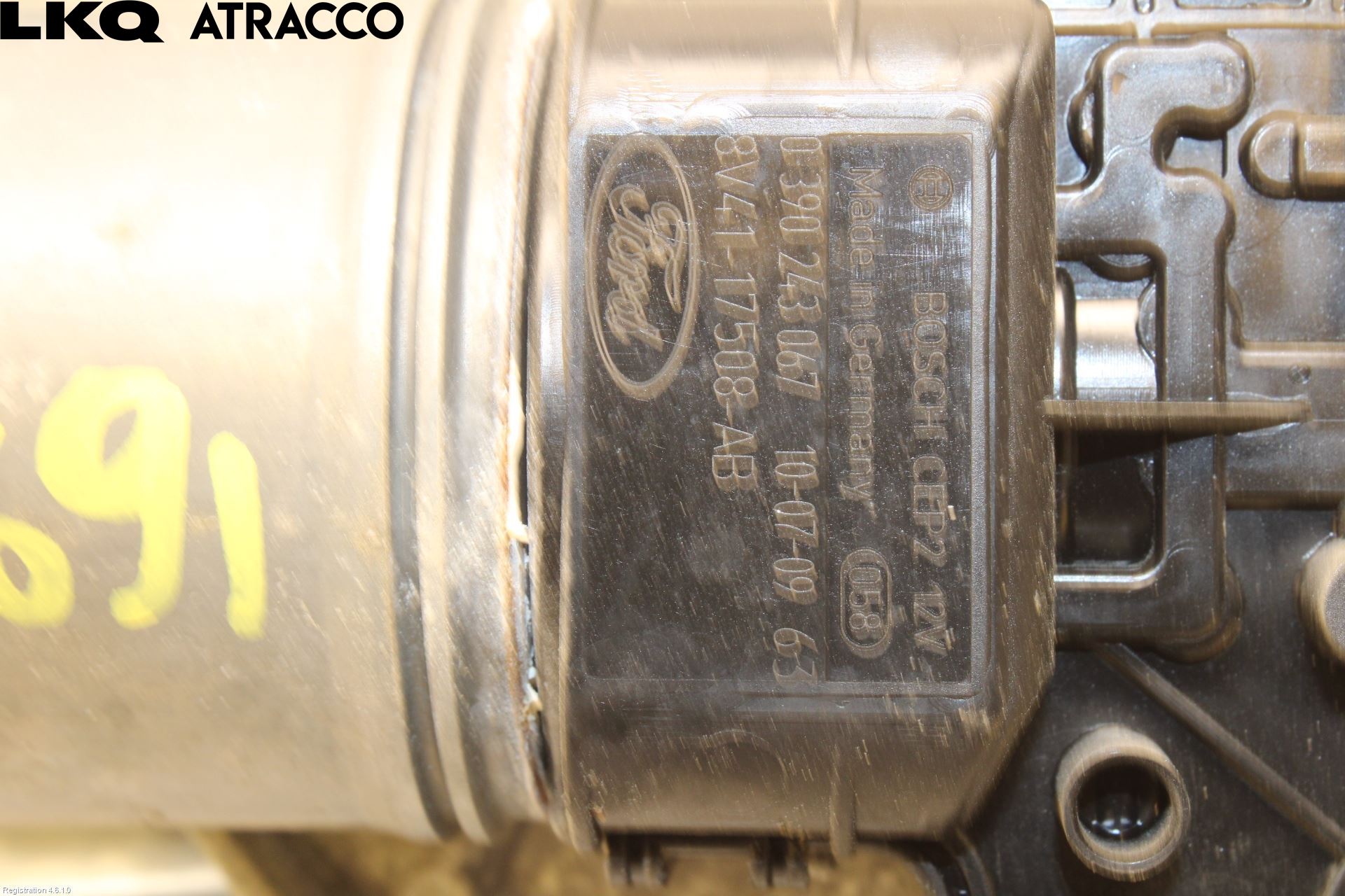 Ford KUGA 08-12 Viskermotor Frontrute