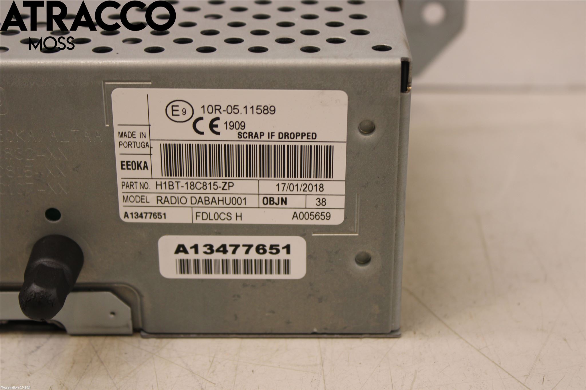 Ford FIESTA (VII) 18-23 Stereo Radio Med Cd