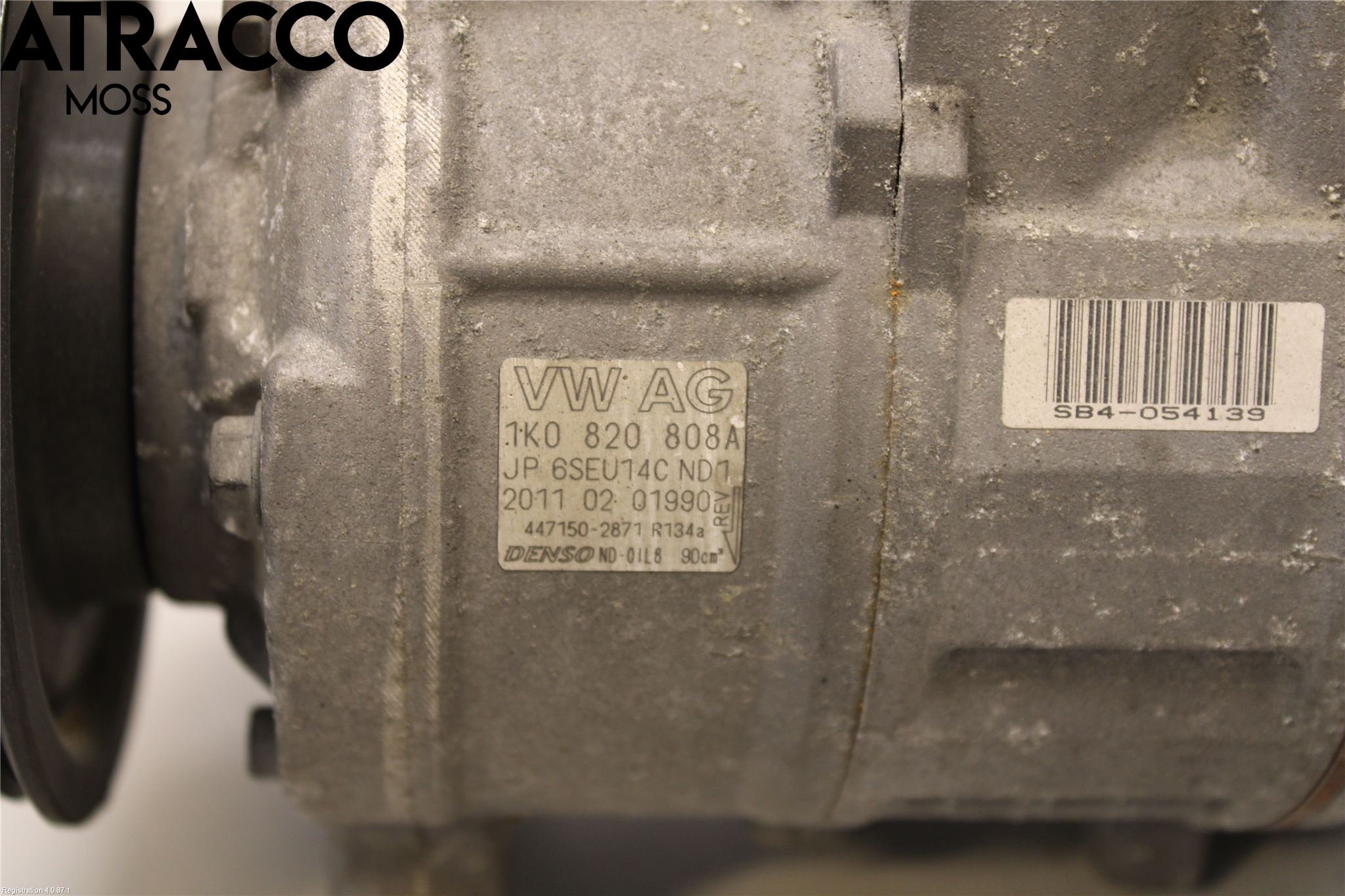 Volkswagen VW PASSAT 11-14 Varme Ac Kompressor