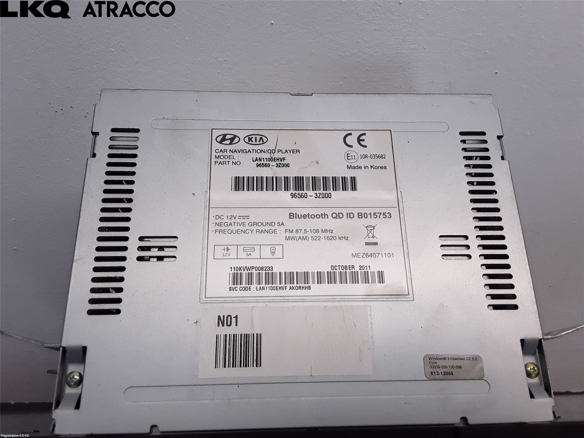 Hyundai i40 08-15 Stereo Radio