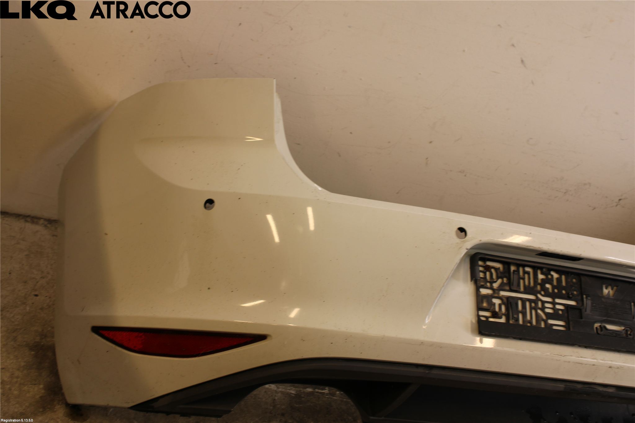 Volkswagen VW GOLF / E-GOLF VII 13-20 Støtfanger Bak