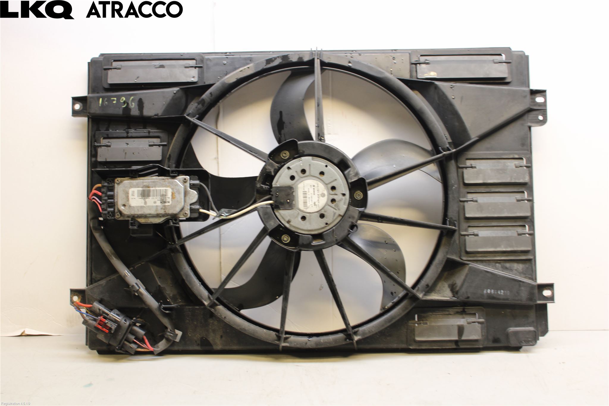 Volkswagen VW TOURAN 10-15 Kjølevifte Elektrisk