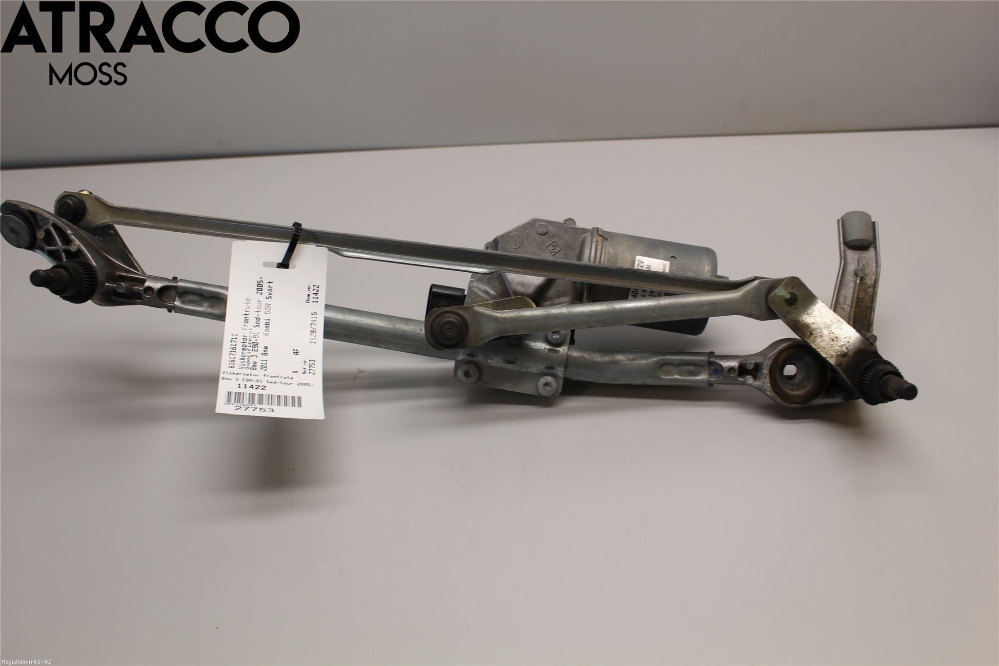 BMW 3 E90/91 SED/TOU 05-12 Viskermotor Frontrute