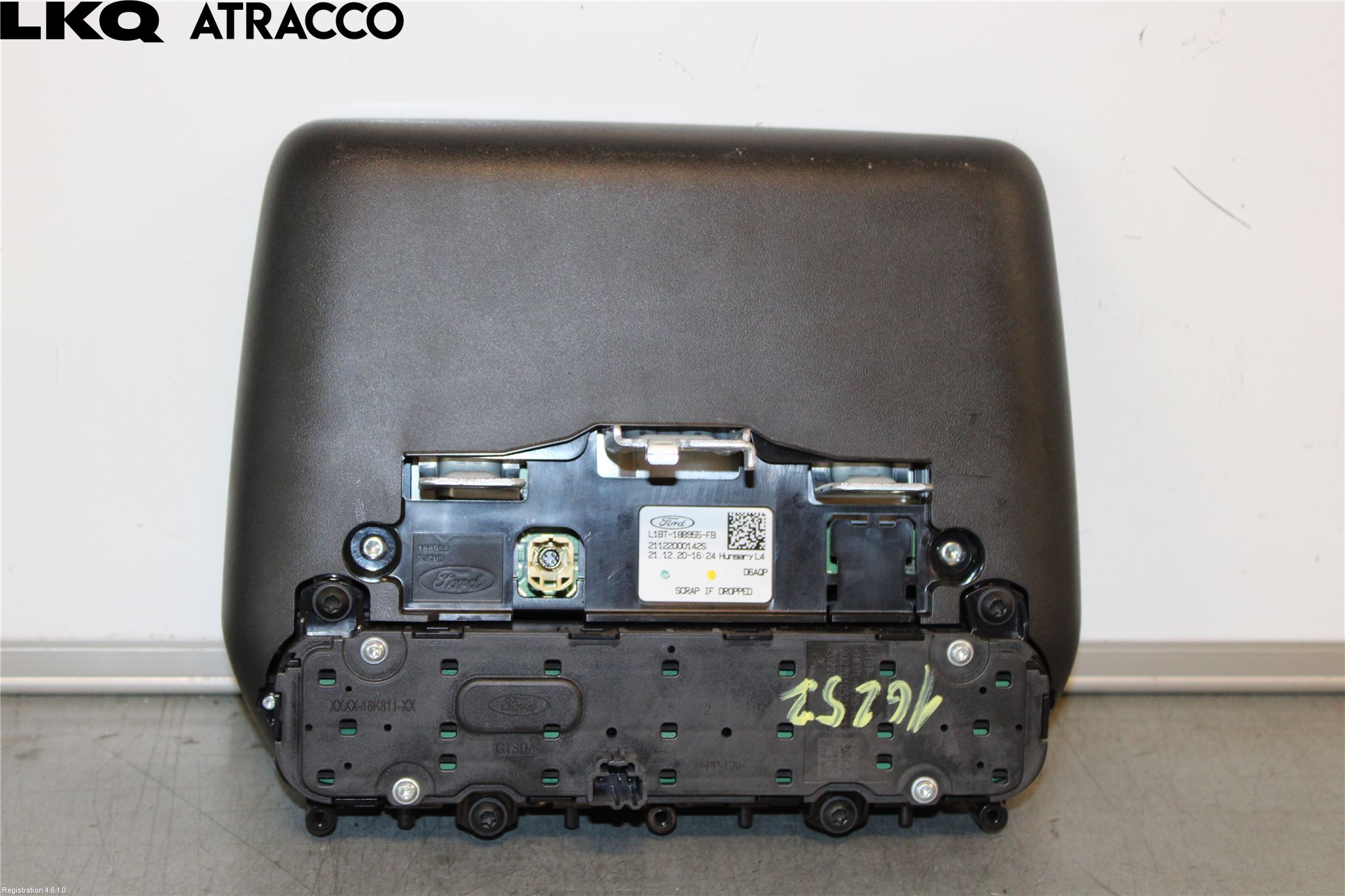 Ford TRANSIT/TOURNEO CUSTOM 13-24 Multifunktionsdisplay