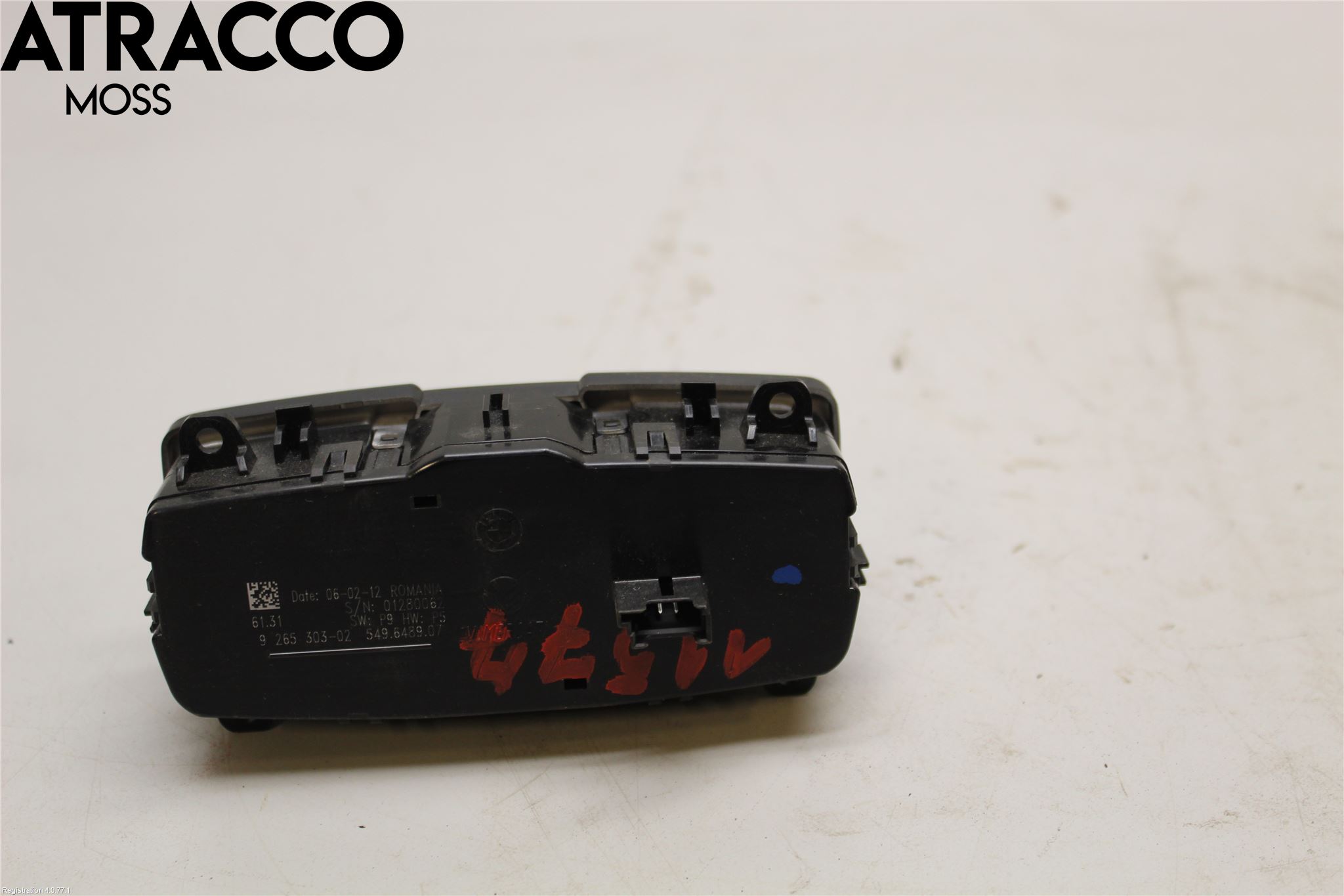 BMW 1 F20/F21 11-19 Bryter Hovedlys