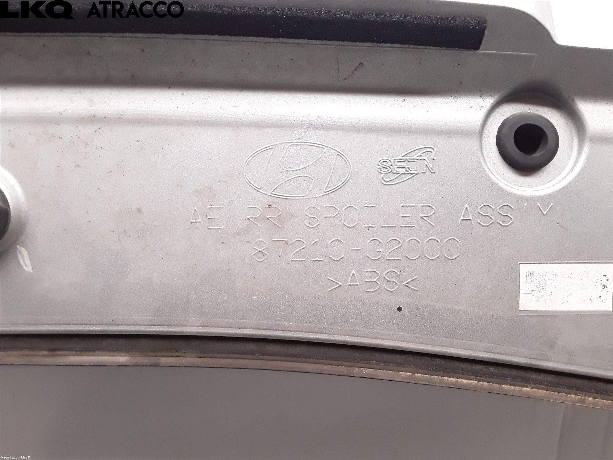 Hyundai IONIQ AE 17-22 Spoiler Bakluke