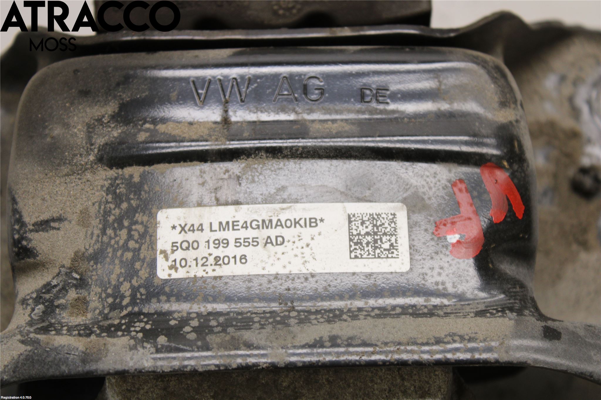 Volkswagen VW PASSAT 15-19 Gearkasse Feste Stål-Alu