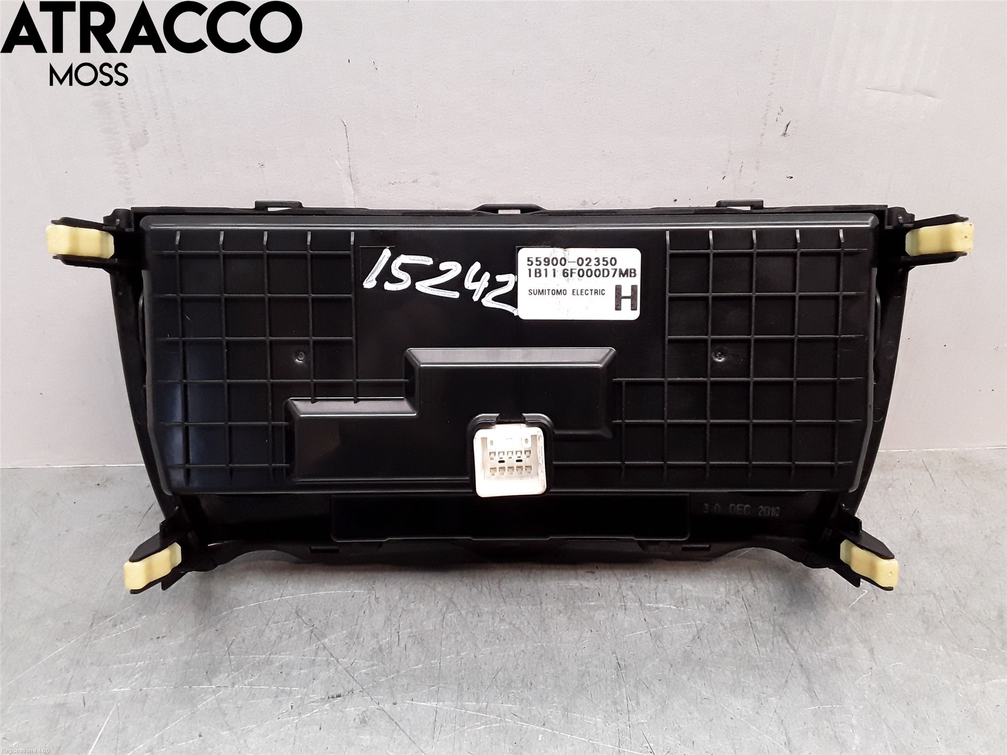 Toyota AURIS 10-12 Varme Ac Betjening-Display