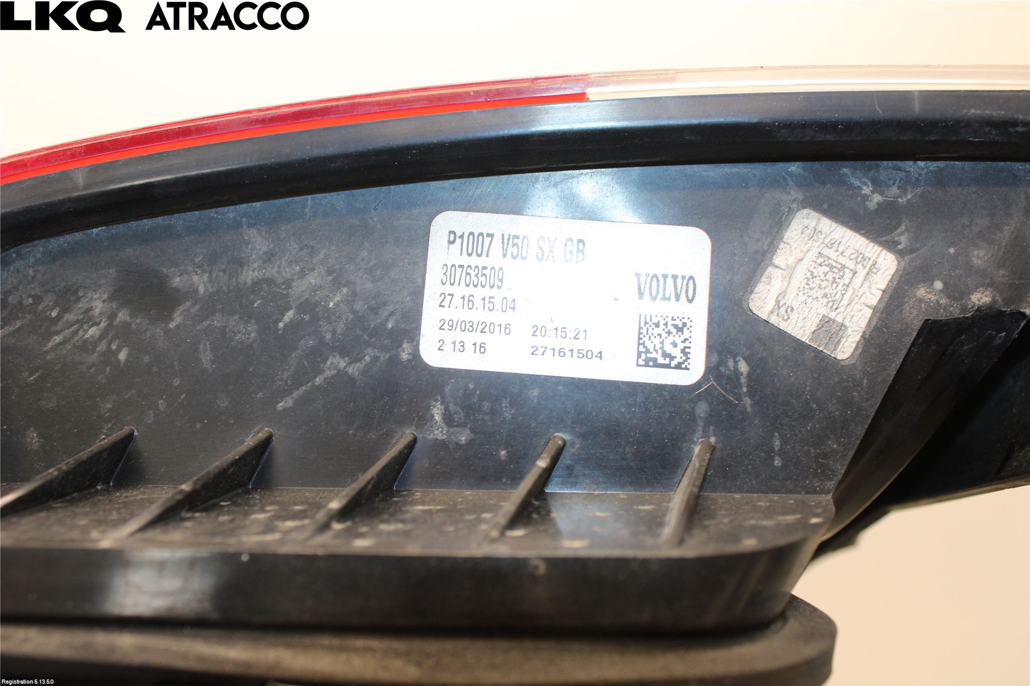 Volvo V50 08-12 Baklykt Venstre