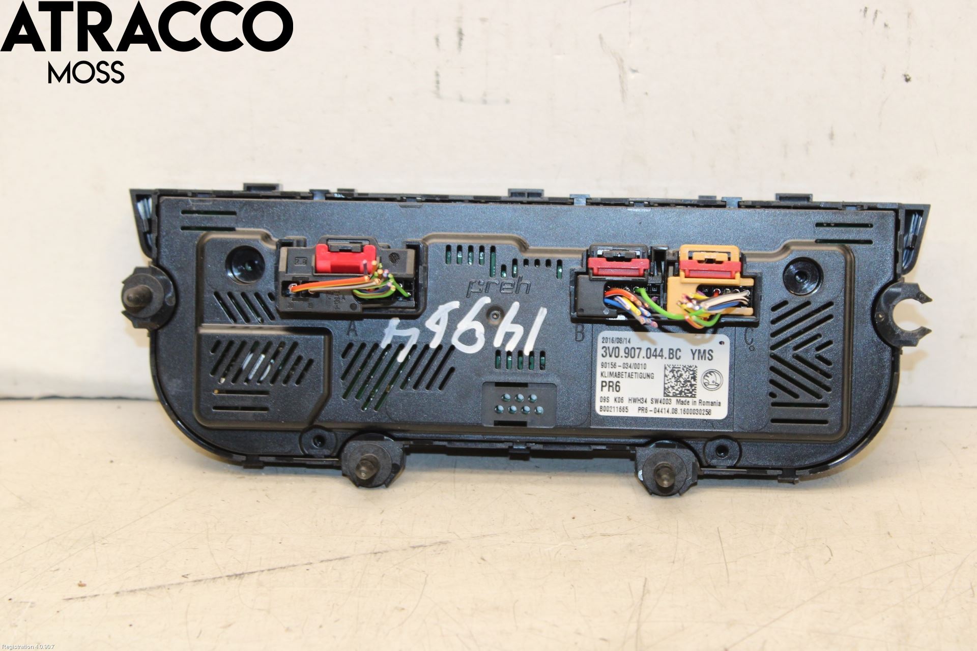 Skoda SUPERB 09-15 Varme Ac Betjening-Display