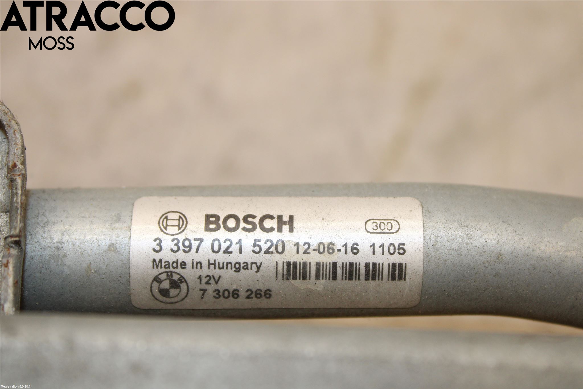 BMW 7 F01/02/03/04 09-15 Viskermotor Frontrute