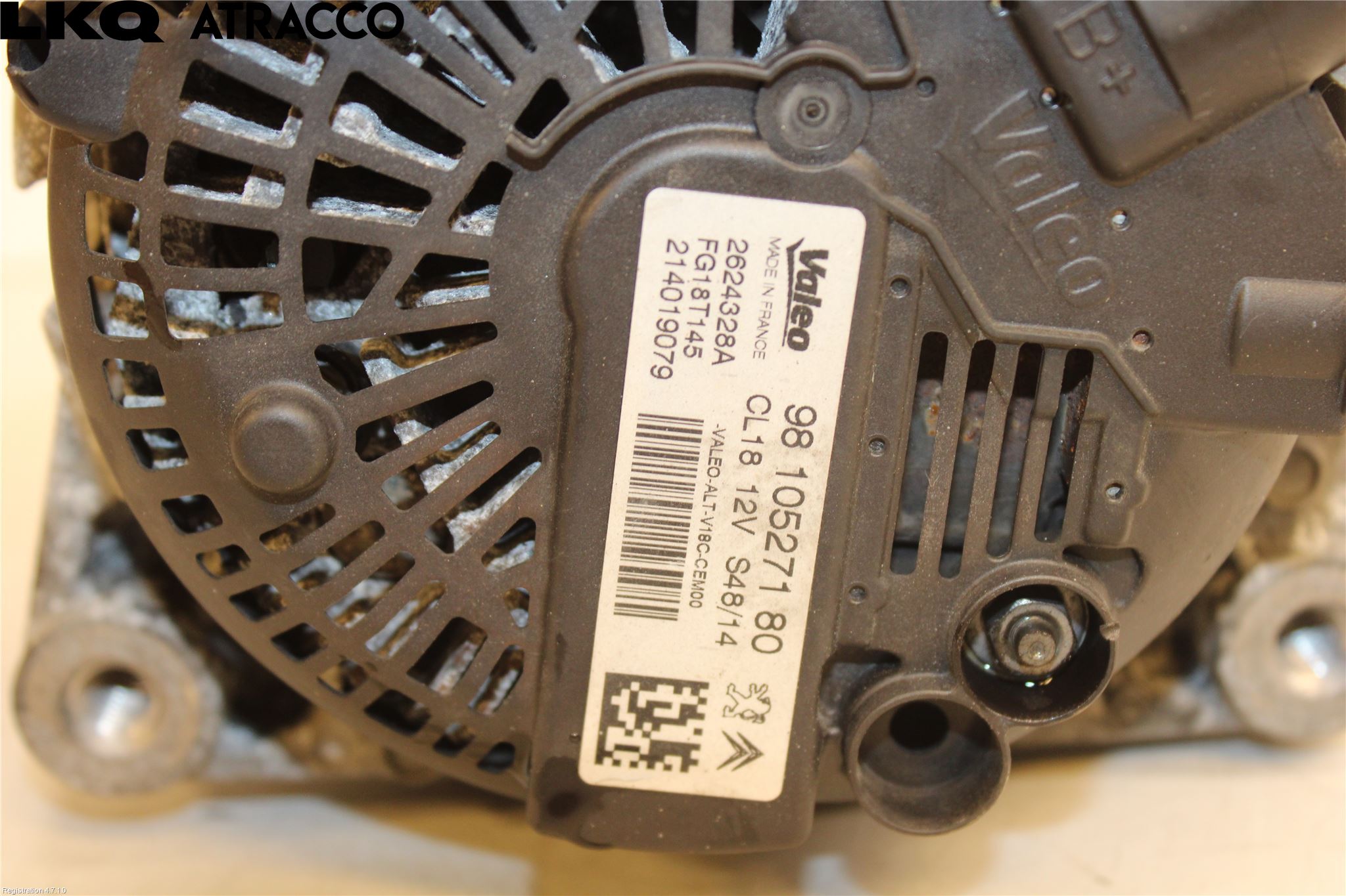 Peugeot 3008 09-16 Dynamo