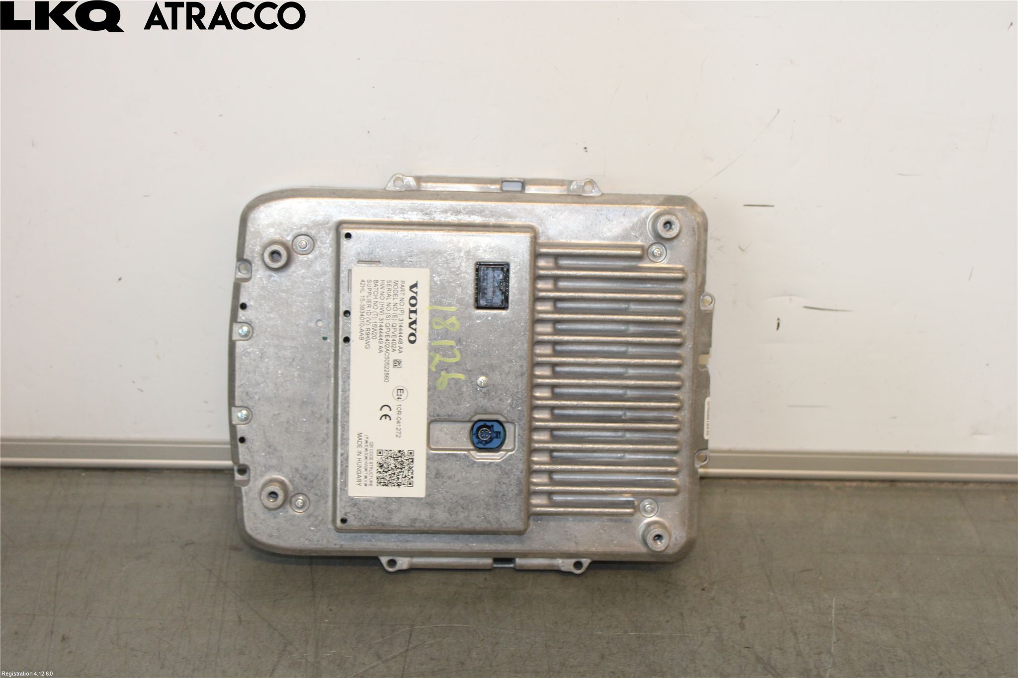 Volvo XC90/RECHARGE 16- Multifunktionsdisplay
