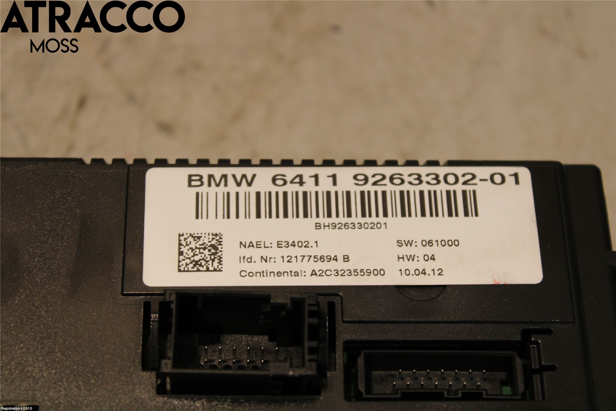 BMW X1 E84 10-15 Varme Ac Betjening-Display