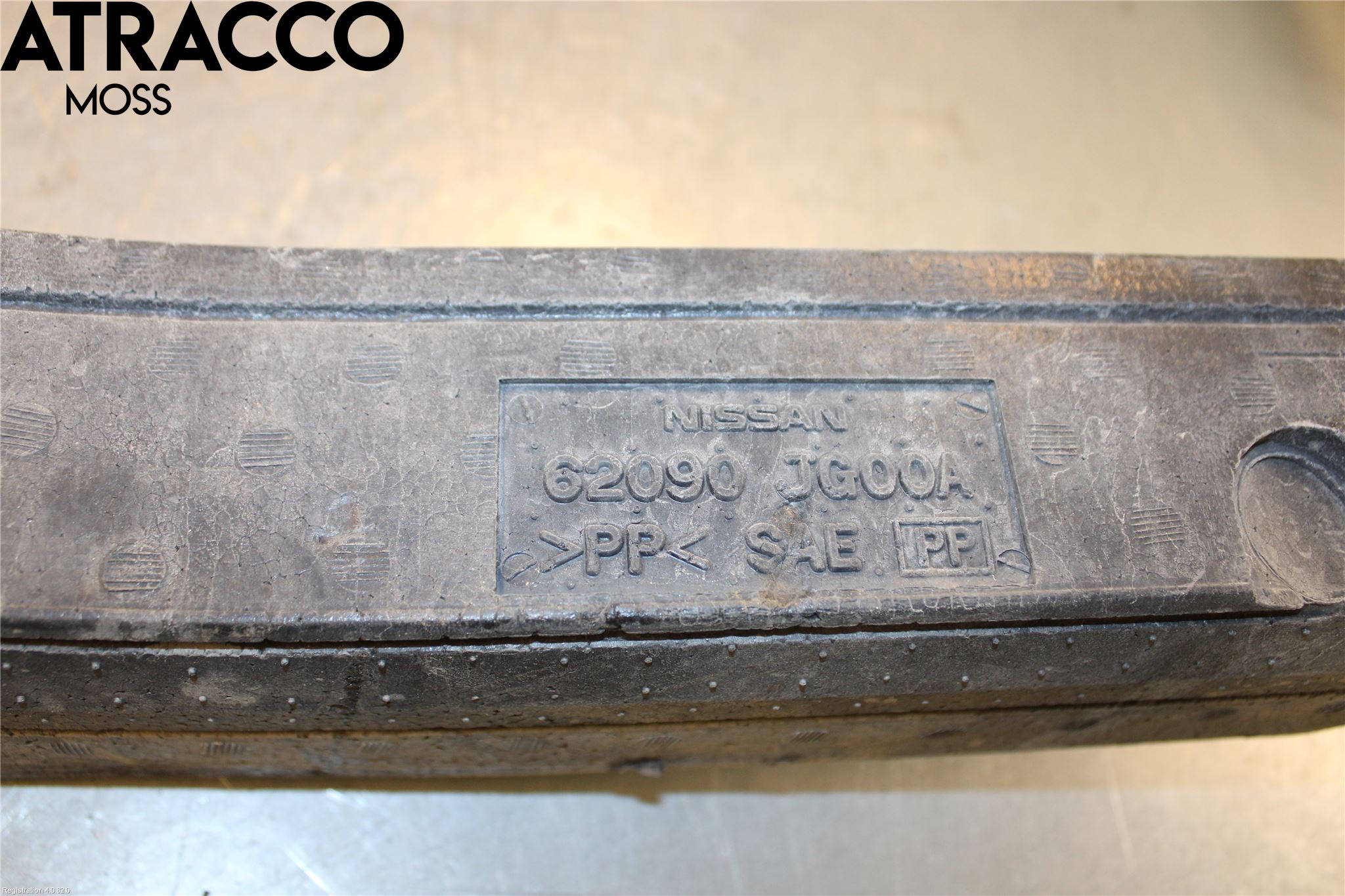 Nissan X-TRAIL 08-14 Støtfanger Foran Plastdeksel