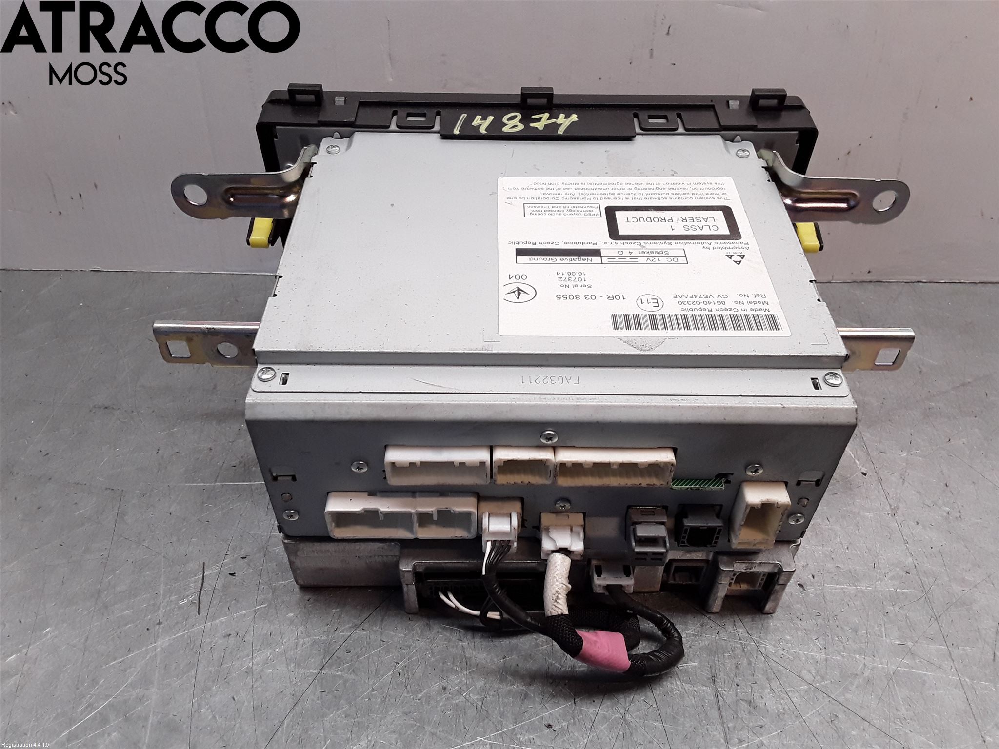 Toyota AURIS 13-19 Stereo Radio Med Cd