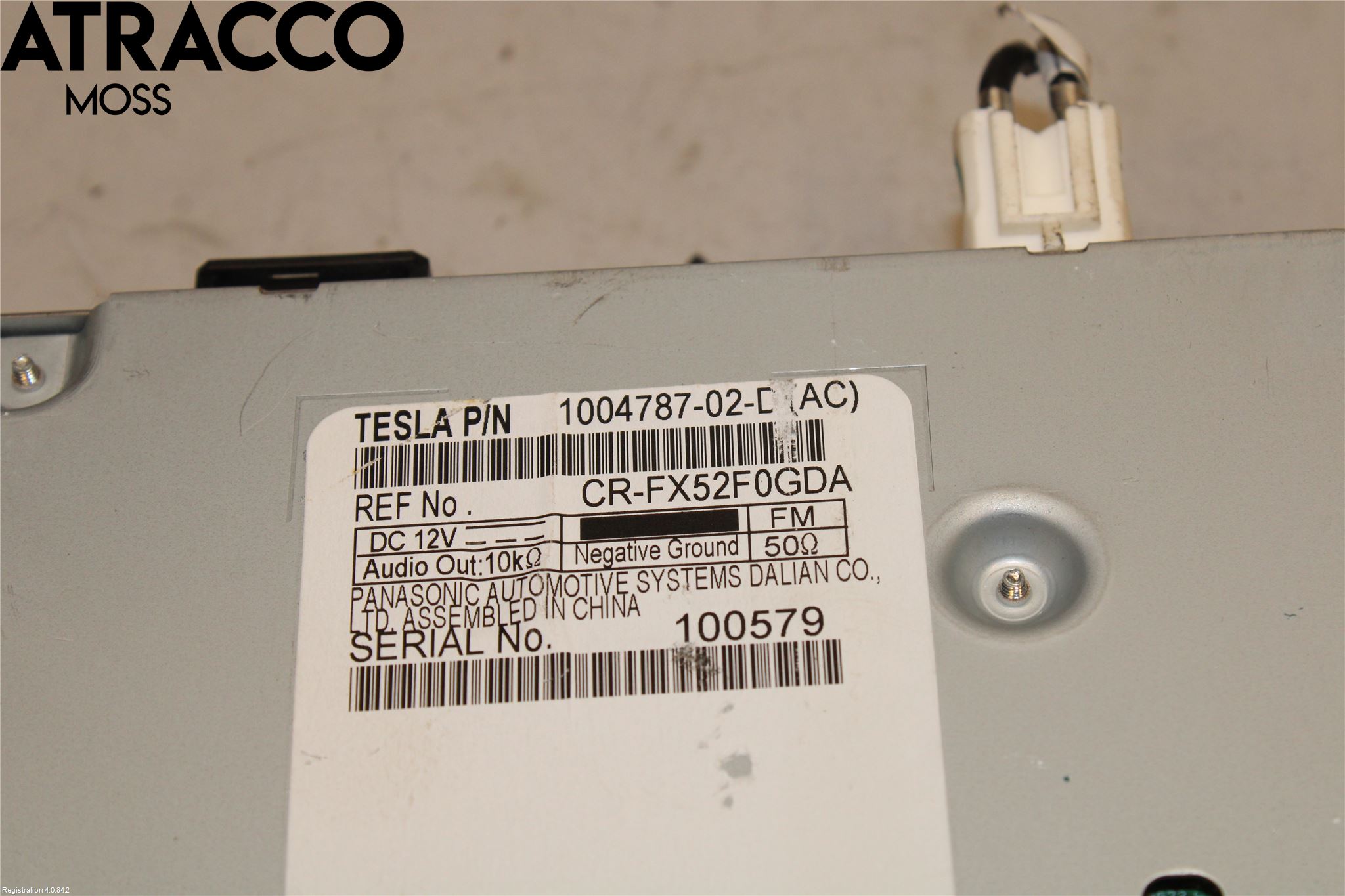 Tesla MODEL S 13- Stereo Radio